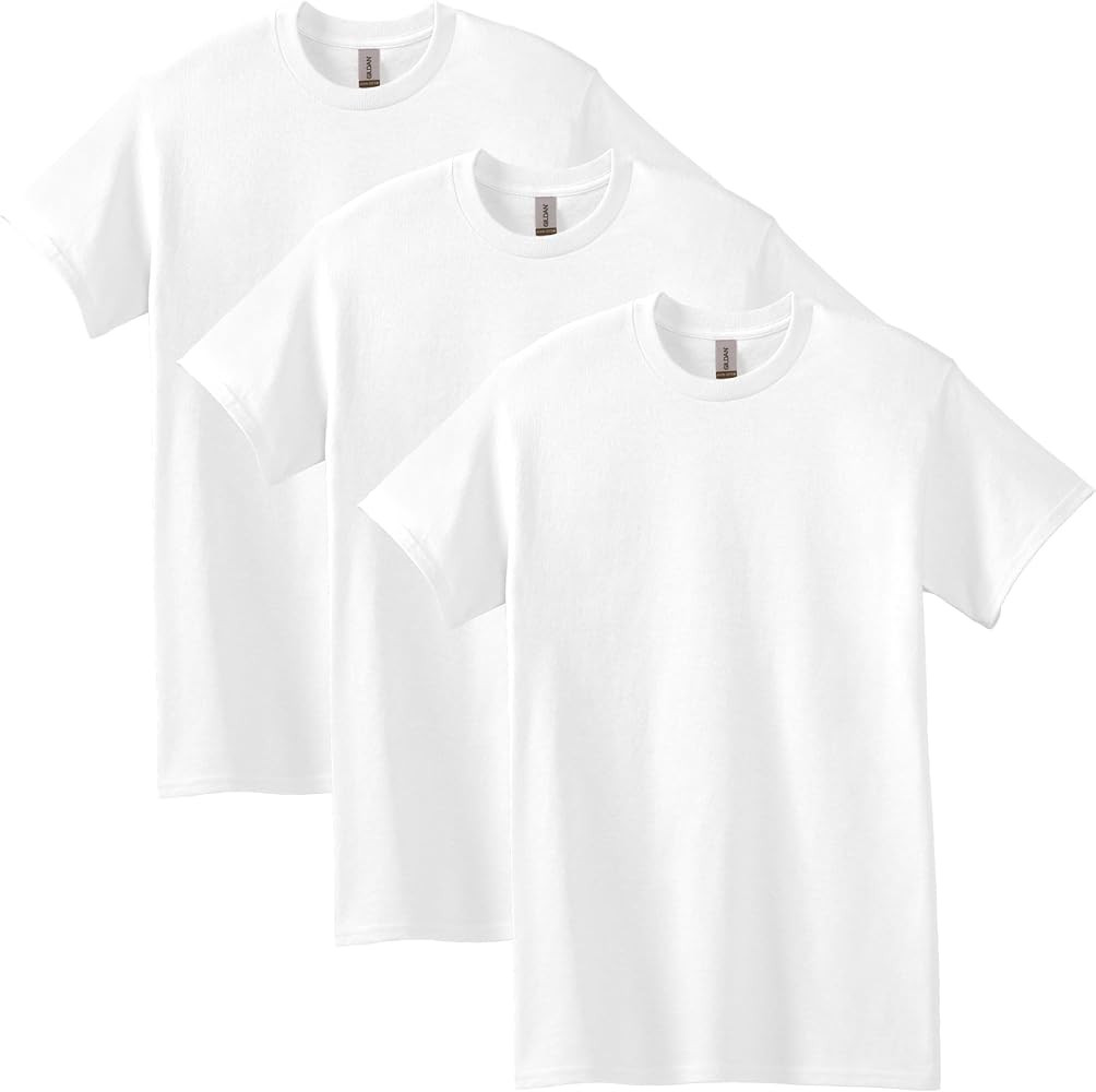 Gildan Adult Heavy Cotton T-Shirt, Style G5000, Multipack | Amazon (US)