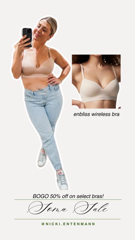 Soma is having a BOGO 50% off sale on select bras, including the one I’m wearing! They’re so comfortable and easy to fit! 

Soma sale, bra, spring style, spring sale, soma finds, 

#LTKstyletip #LTKsalealert #LTKfindsunder100