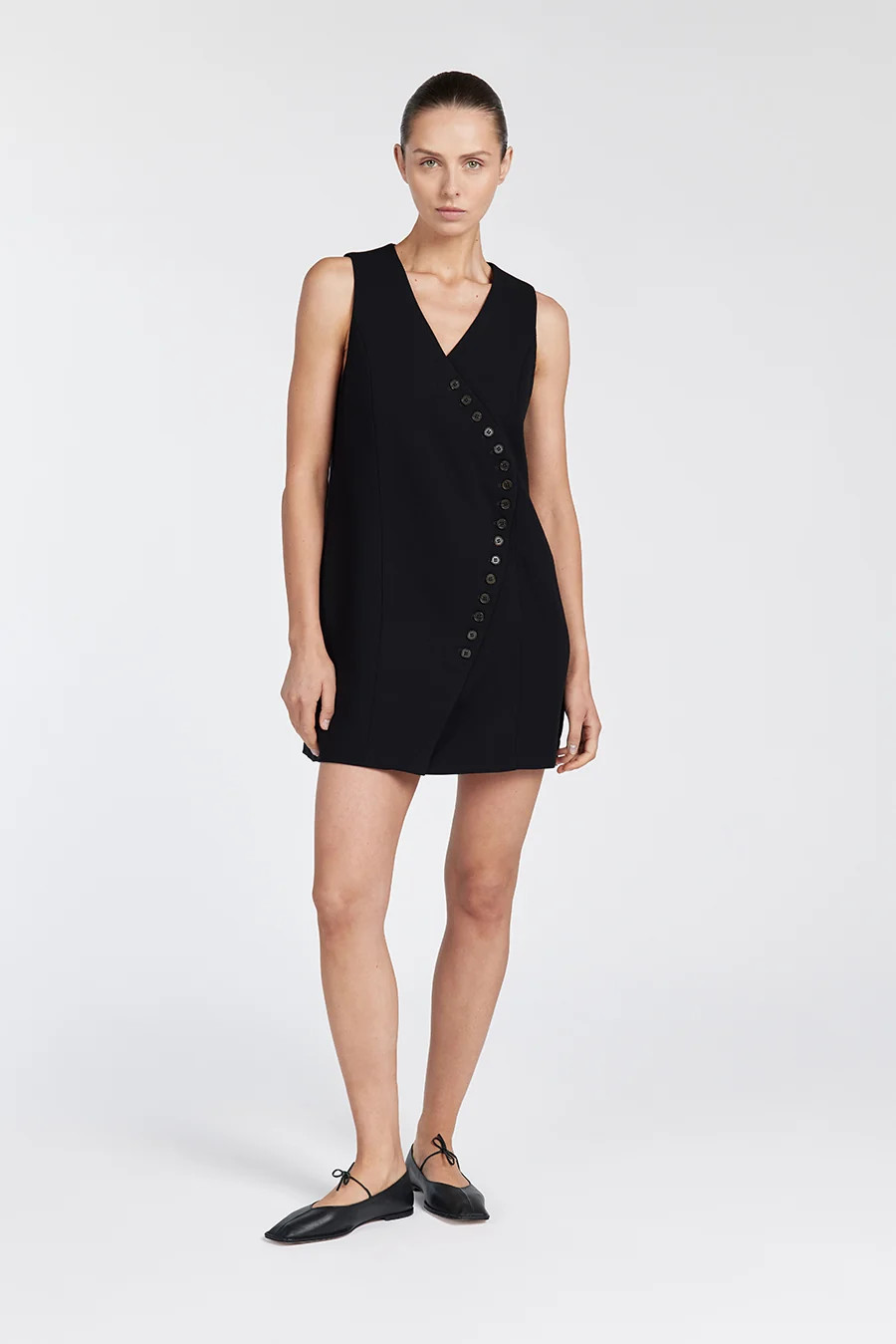 CELINE BLACK SHIFT DRESS | DISSH