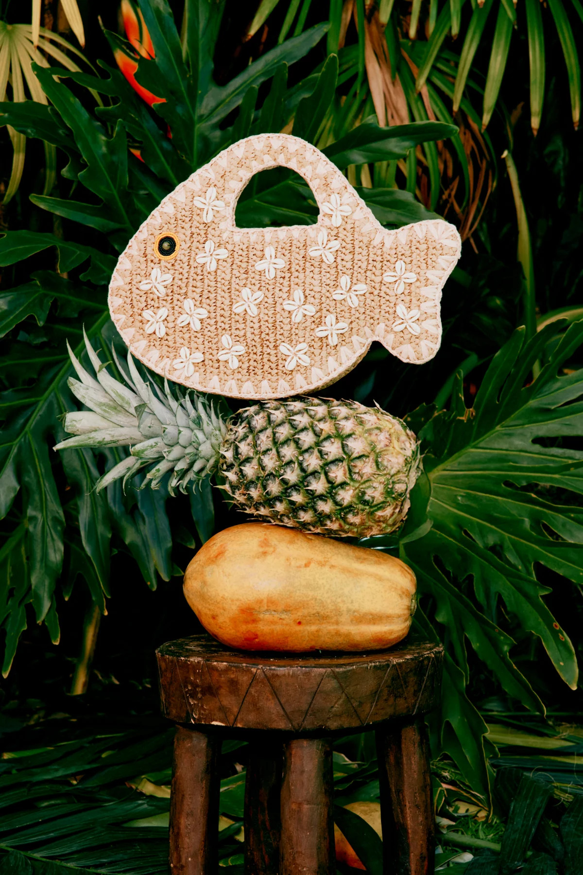 Puka
           Fish Bag In Natural | Simon Miller