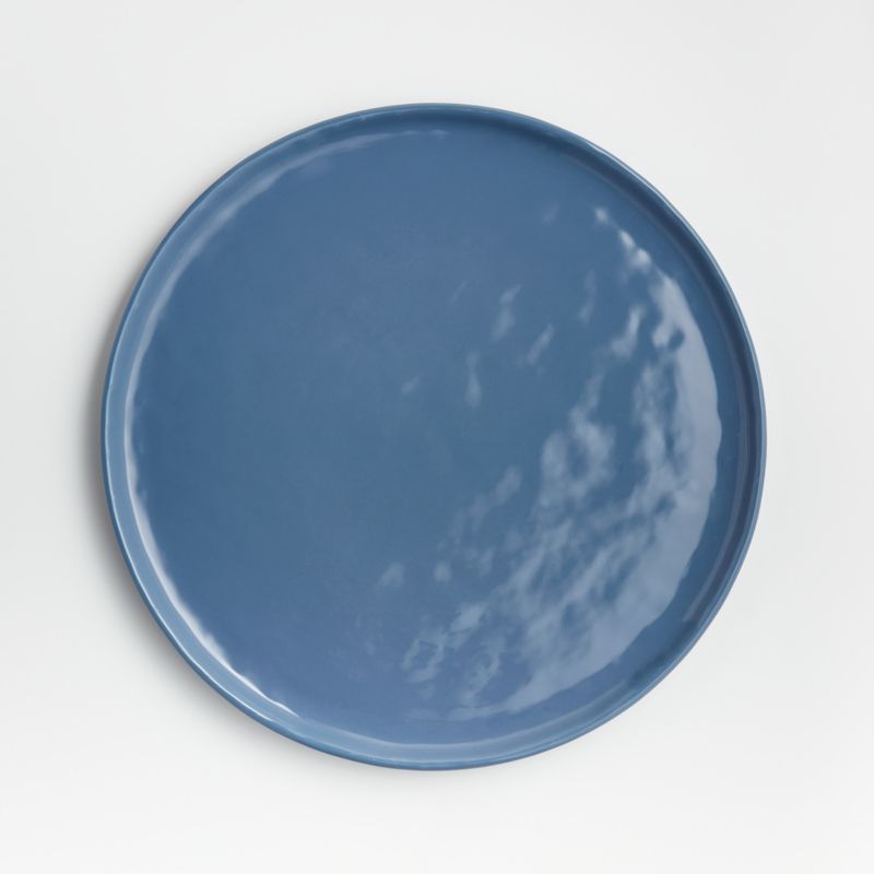 Mercer Denim Dinner Plate + Reviews | Crate and Barrel | Crate & Barrel