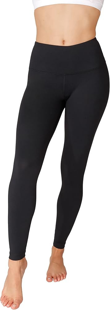 90 Degree By Reflex High Waist Power Flex Tummy Control Leggings | Amazon (US)