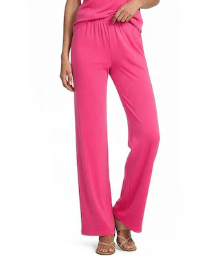 IC Collection High Rise Wide Leg Pants | Dillard's | Dillard's
