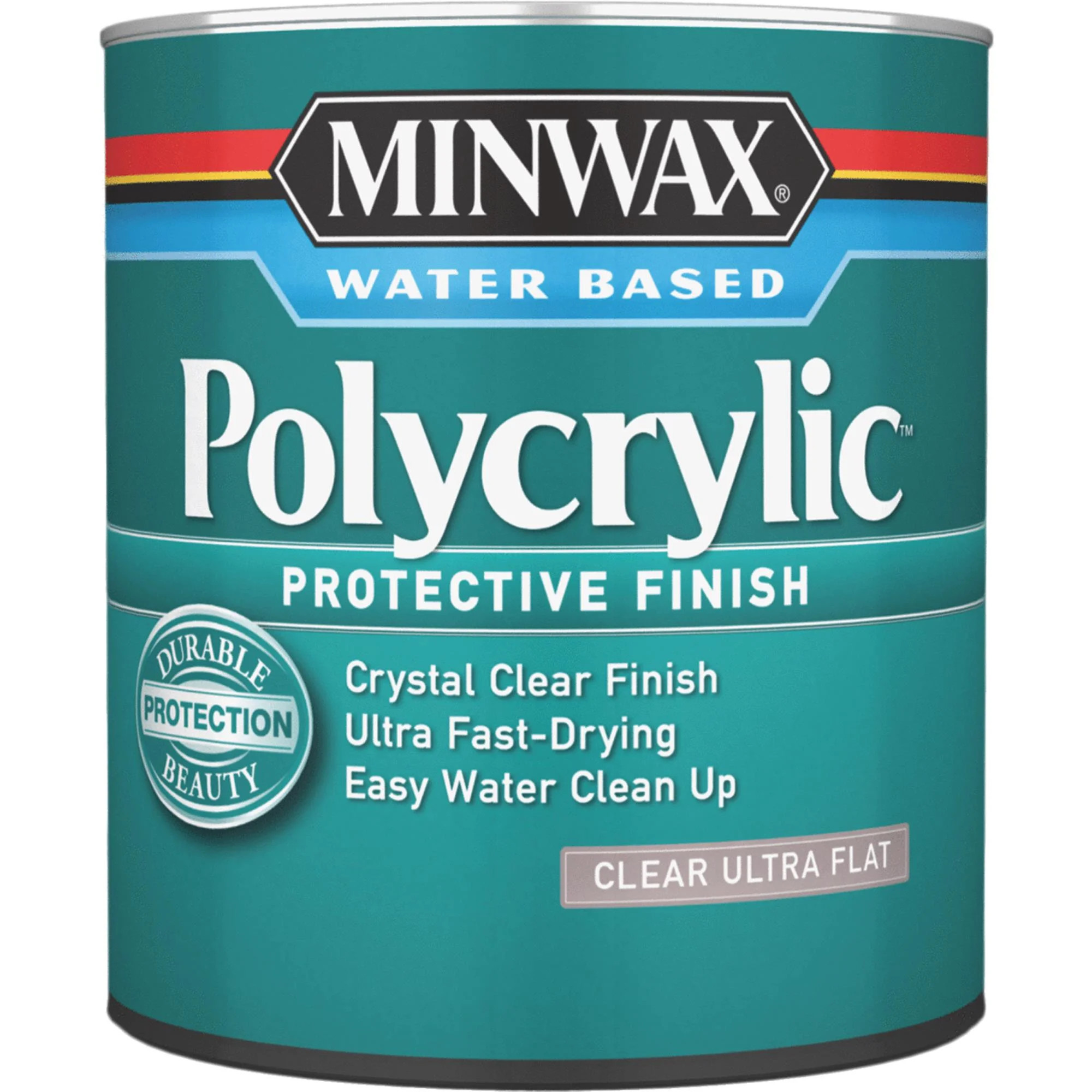 Minwax Polycrylic Protective Finish, Ultra Flat, Clear, 1 Quart | Walmart (US)