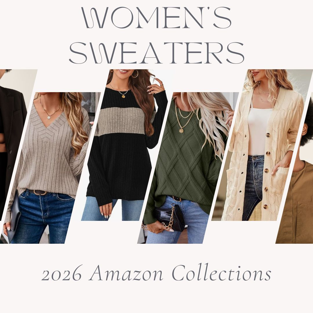 Trendy Women's Cardigans & Layering Pieces | 2026 Amazon Collection

Elevate your layering game with these stunning women's sweaters and cardigans! Perfect for transitional weather and cozy winter days.

These Amazon sweater finds bring together style and comfort in the best way possible. From sequin-embellished pullovers to long open-front cardigans, each piece adds something special to your wardrobe. Layer them over basics or let them shine as statement pieces.

, , , , , , , , , , , , , , 

 #Cardigans #WomensSweaters #AmazonFashion #LayeringPieces #FallStyle #WinterFashion #CozyCardigans #SequinSweater #PlaidCardigan #FashionTrends #StyleBlogger #AmazonFinds #WomensStyle #ComfortableClothing #ChicStyle #LTKgrwm #LTKSeasonal #LTKFindsUnder50