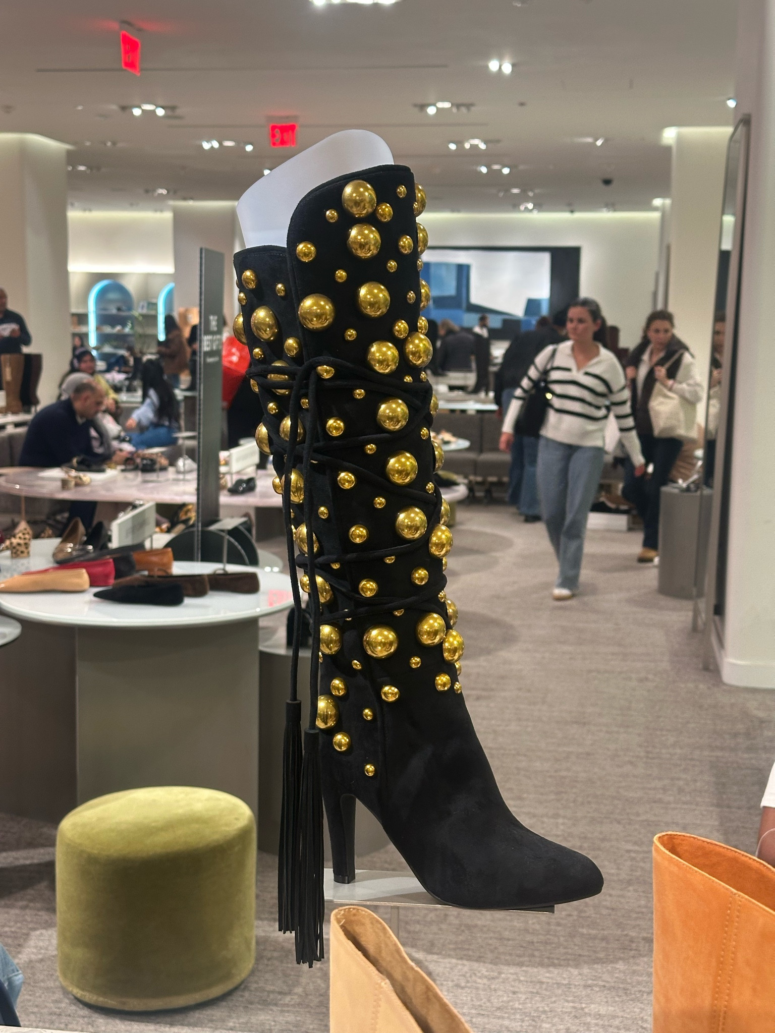 Love, love these boots! Definitely bringing the drama, glam , and edge all in one! 

#LTKStyleTip #LTKShoeCrush