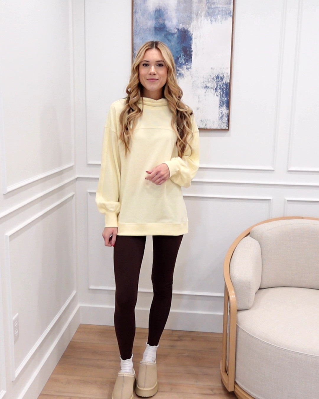 Comfy, casual, and all from Walmart 🙌 This $20 pullover is a winter win — soft, oversized, and perfect with leggings. Add the coziest sherpa slip-ons for an easy everyday look that feels like pajamas but looks totally put together.

#LTKActive #LTKFindsUnder50 #LTKSeasonal