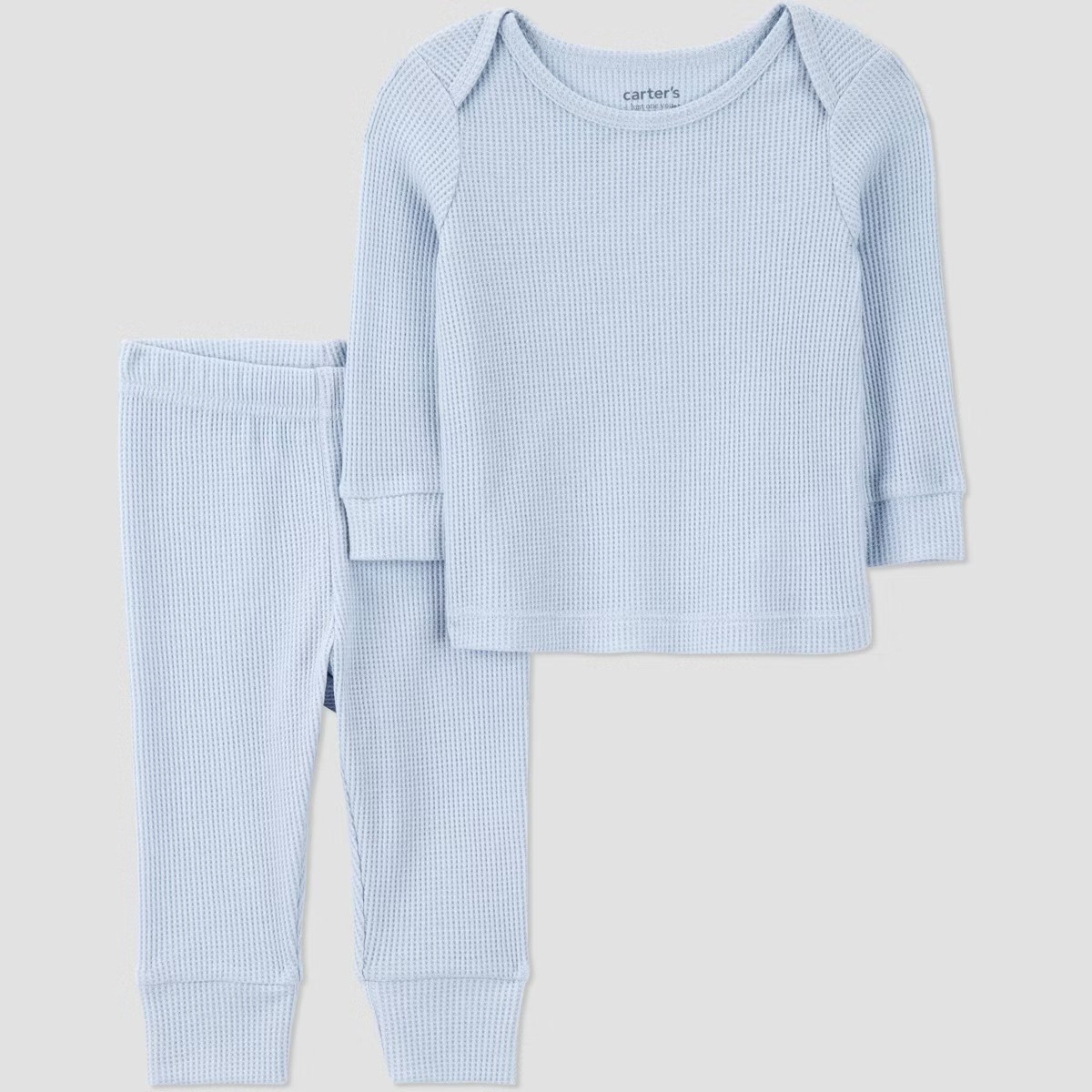Carter's Just One You® Baby Thermal Sweatshirt and Jogger Pants Set - Light Blue | Target