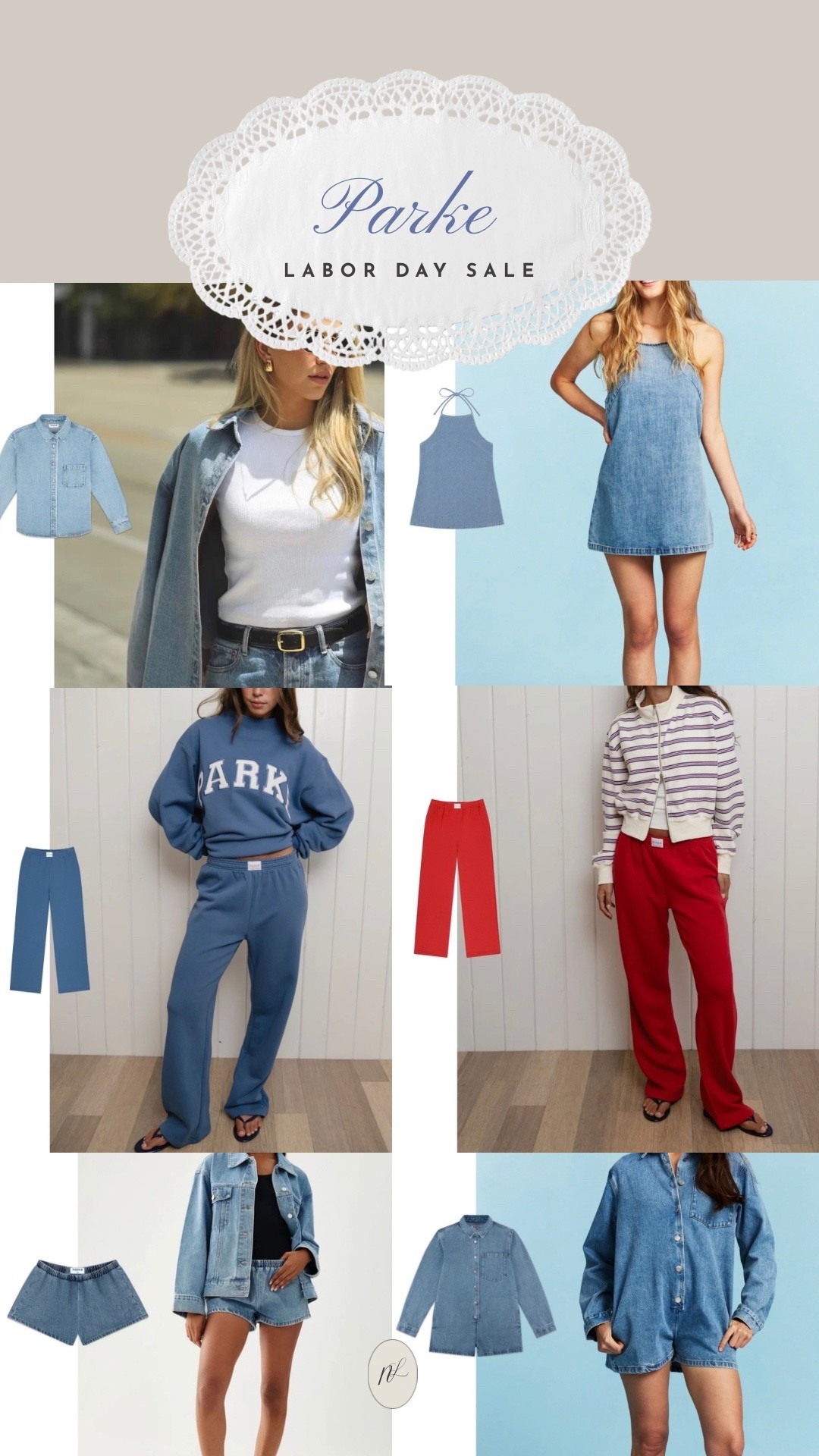 Parke Labor Day sale happening now! 

Denim, sweatpants, fall fashion

#LTKSaleAlert #LTKmomlife #LTKootd