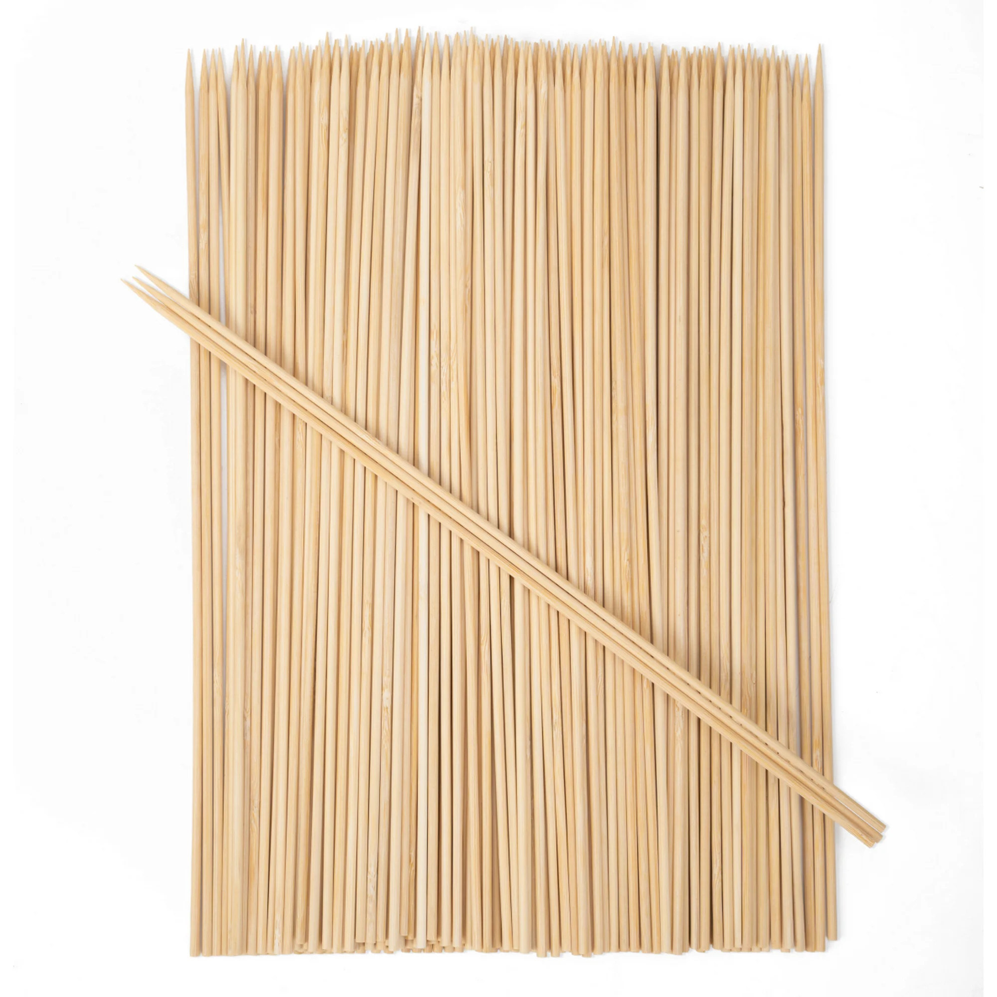 Mainstays 100% Natural Environmental-Friendly Bamboo Skewers (100 PCS). | Walmart (US)