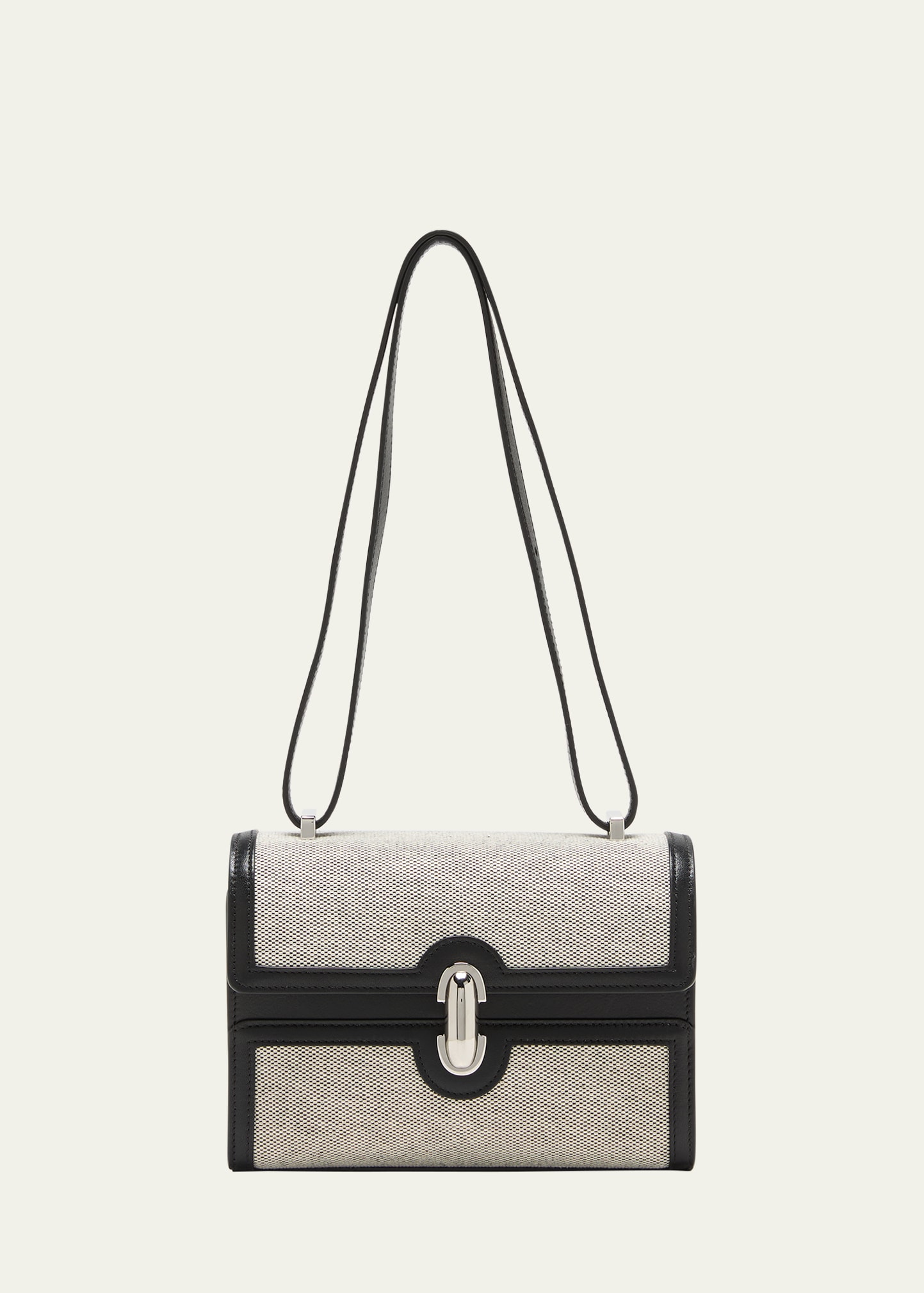 Savette Symmetry 19 Flap Canvas Crossbody Bag | Bergdorf Goodman