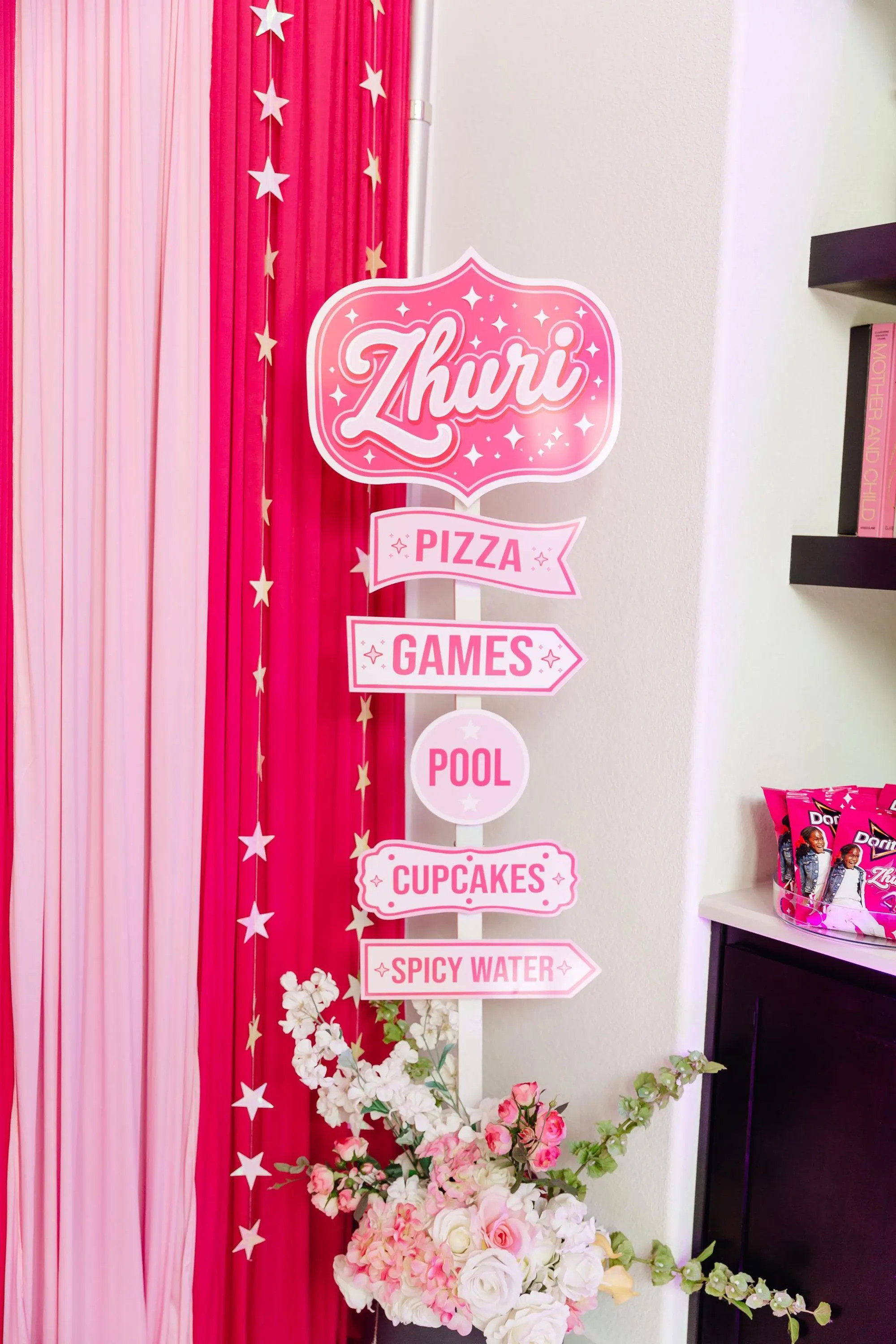Directional Signage, Pool Party Decor, Acrylic Party Signage, Birthday Directional Sign,Custom Event Decor | Etsy (Global)