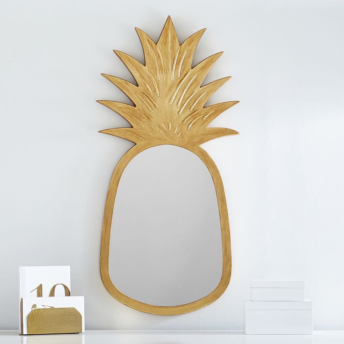 Lilly Pulitzer Pineapple Mirror | Pottery Barn Teen