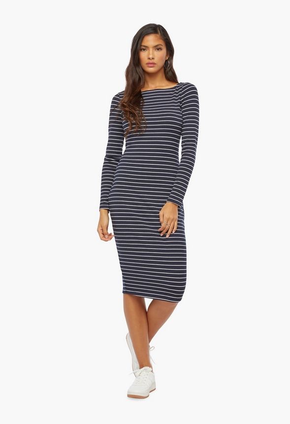 Midi Knit Dress | JustFab