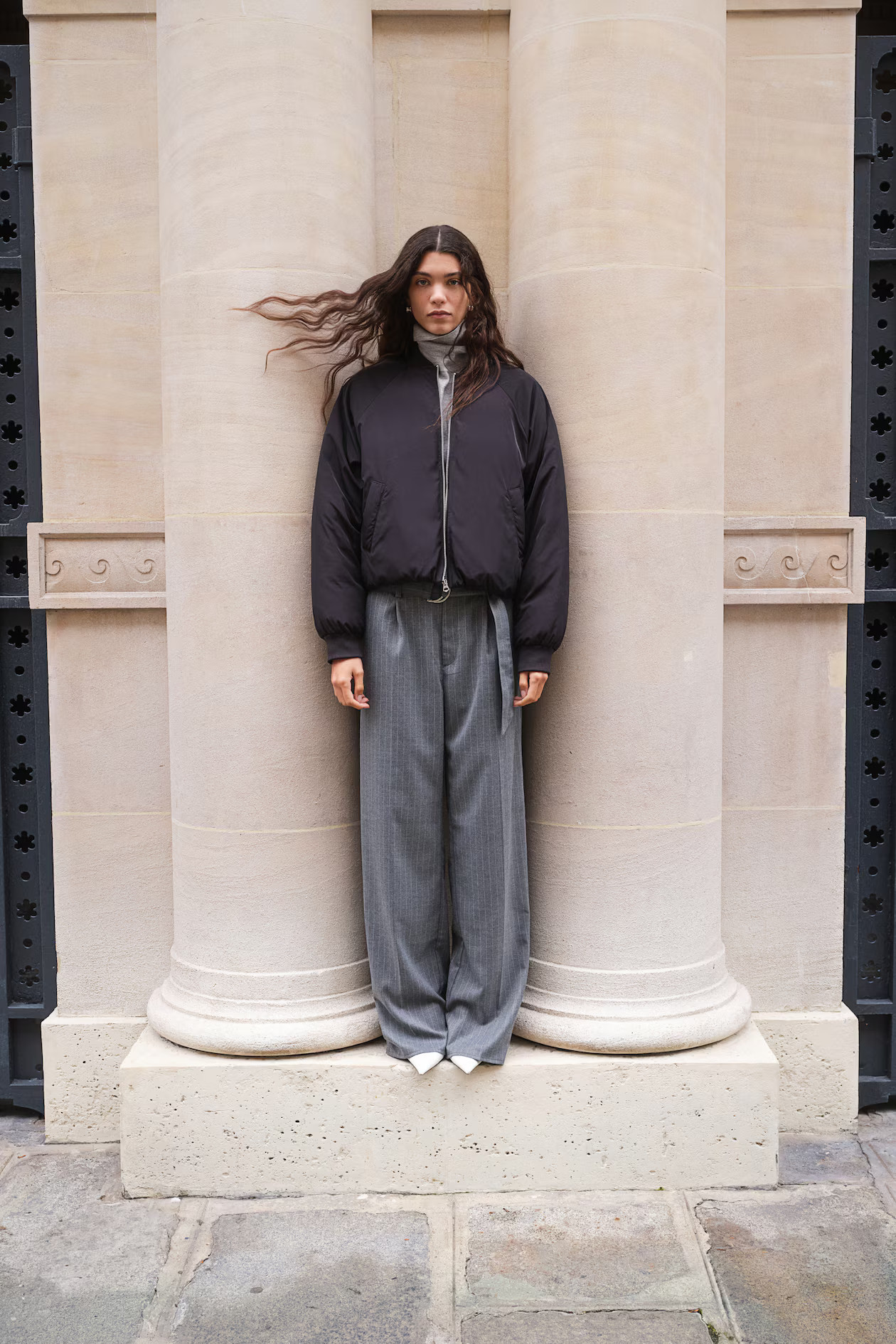 Belted tailored trousers | H&M (UK, MY, IN, SG, PH, TW, HK)