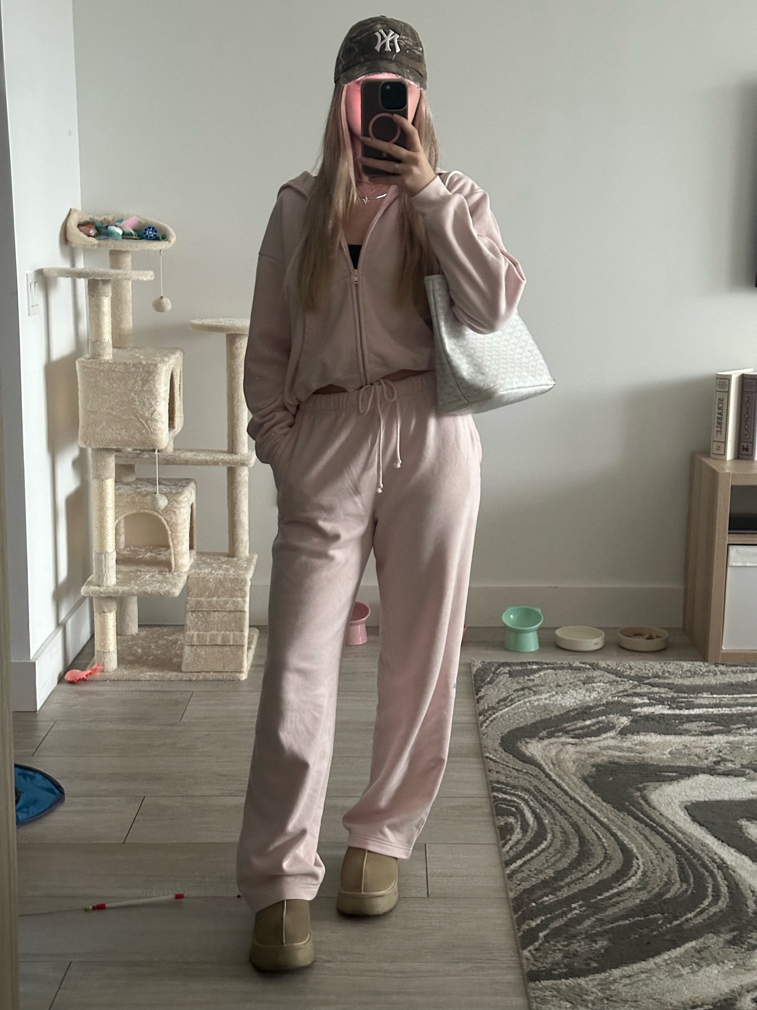 baby pink matching selink