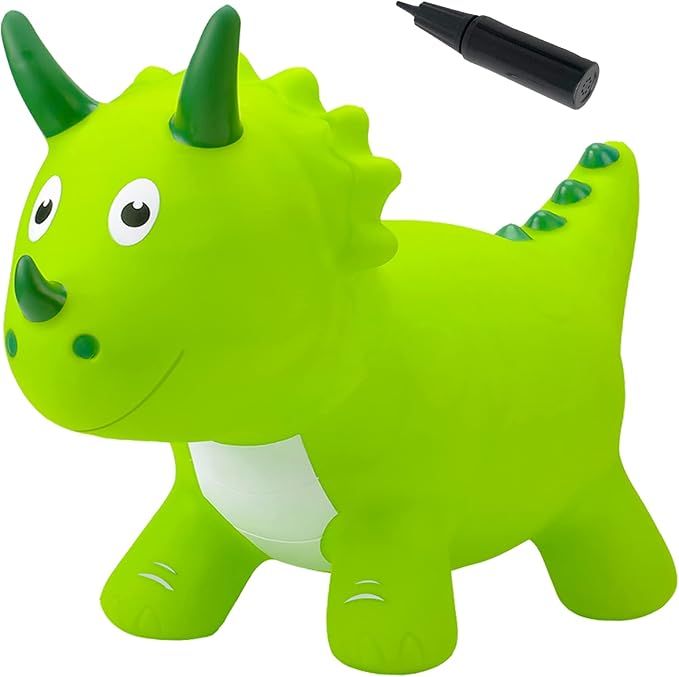 Bouncy Horse for Kids,Bouncy Animals Triceratop Hopper for Toddlers,Kids Dinosaur Bouncy Toys Ani... | Amazon (US)