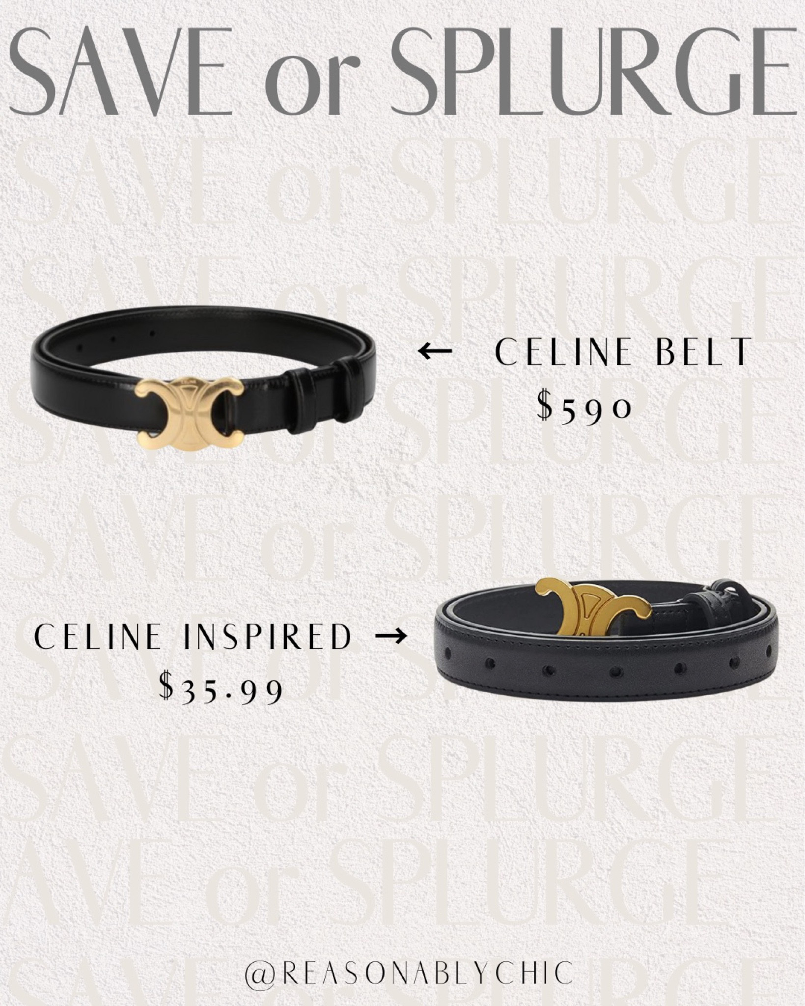 Celine Belt Dupe for under $30 + Petite Work Trousers - Stylish Petite