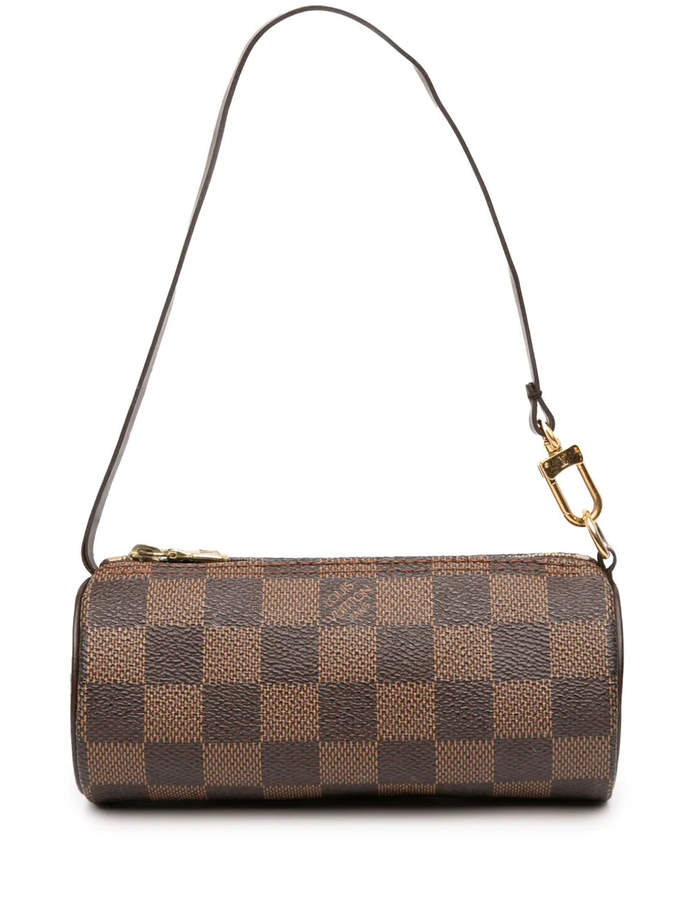 Louis Vuitton Pre-Owned 2000-2010 Damier Ebene Papillon Pochette handbag - Brown | Farfetch Global