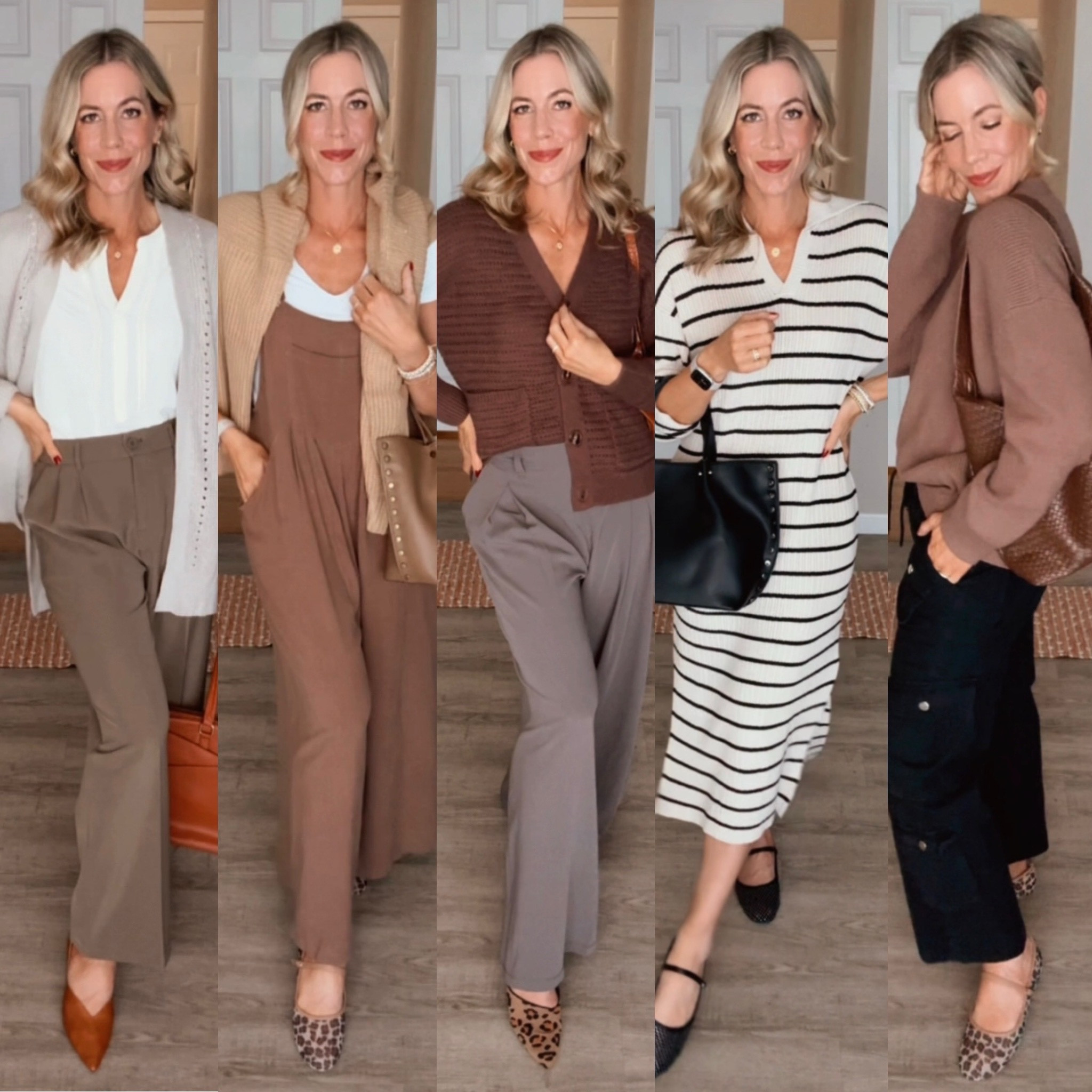 🍎TEACHER/WORK OUTFITS🍎

 Good news - several of these pieces are on sale right now, including chunky knit cardigan in this gorgeous brown color which I LOVE!  

#amazonmusthaves #amazonteacherfashion #classroomootd #teacherstyle #classroomstyle

Teacher Outfit | Teacher Style | Work Wear Style | Office Outfit | Trouser Pants | Jumpsuit Style | Over 40 Style | Amazon Favorites | Neutral Style