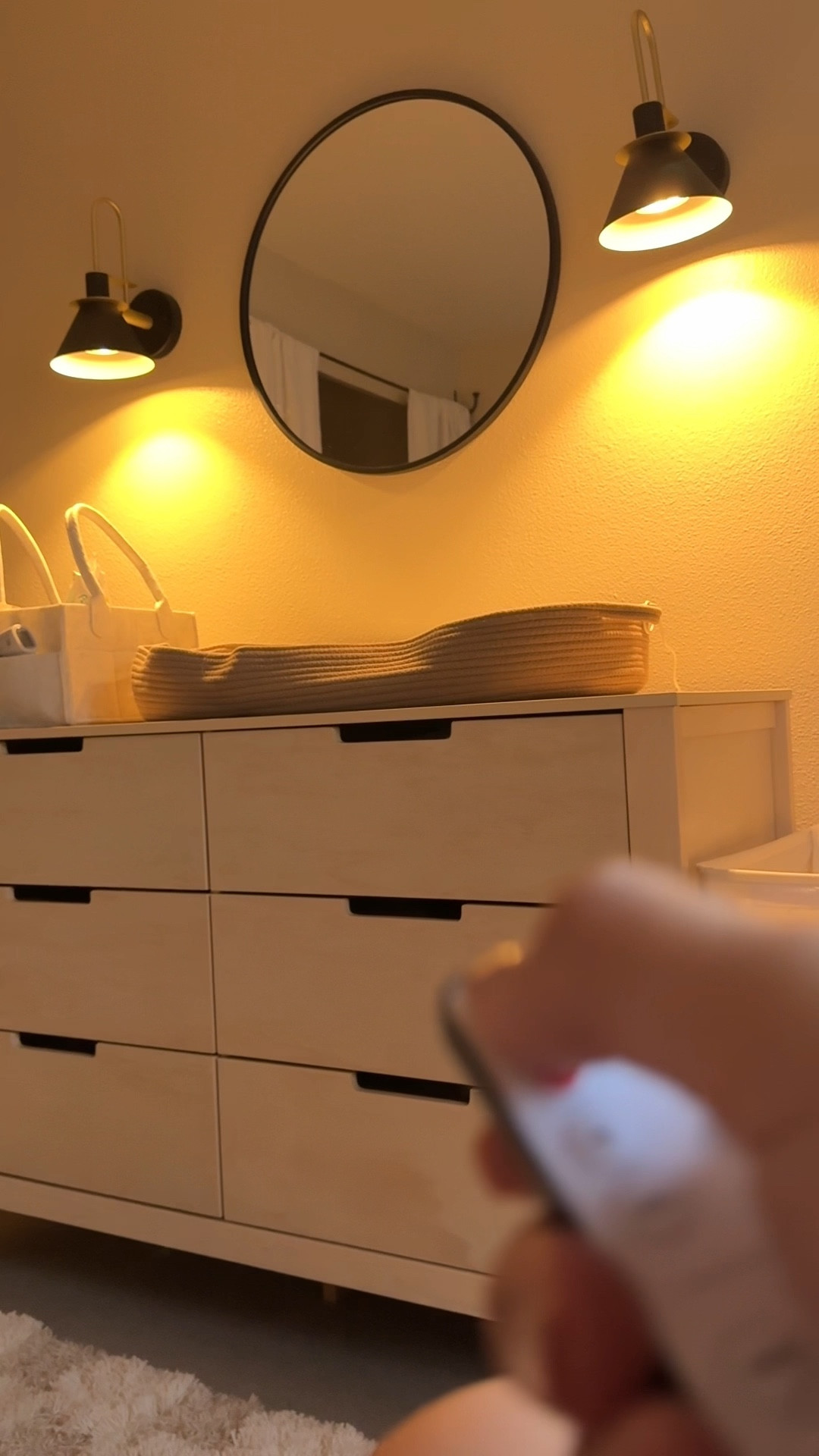 Rechargeable LED sconces to add a little something and make middle of the night diaper changes a little easier.

#LTKHome