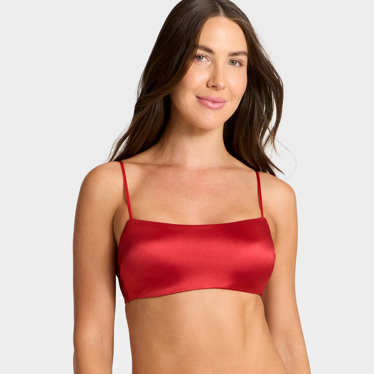 Women's Satin Unlined Scoop Bralette - Auden™ | Target
