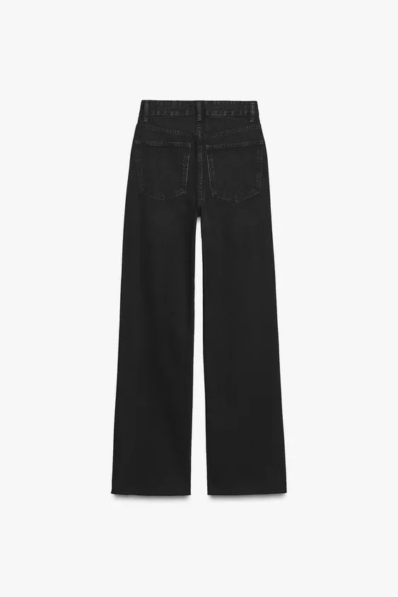 TRF HIGH-WAIST WIDE-LEG JEANS | Zara UK