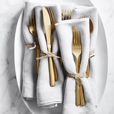 Fortessa Arezzo Flatware Sets | Williams-Sonoma