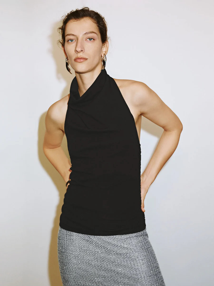 Halter Neck Tank Tops | Urban Revivo
