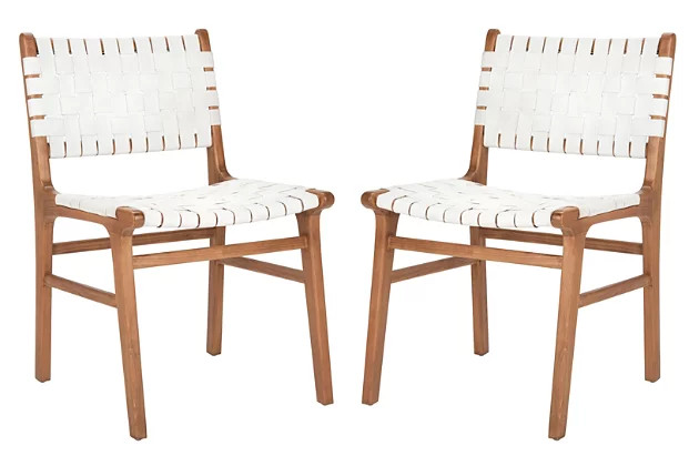 Safavieh Lattice Dining Chair Set | Ashley Homestore