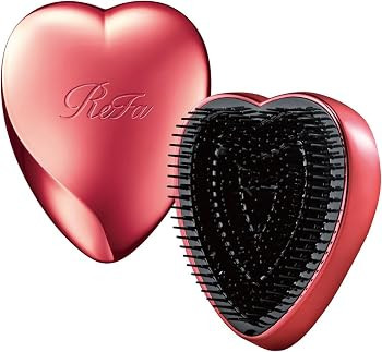 ReFa Heart Brush SHINE RED | Heart Shaped Hair Brush for Women | No Tangle Hair Brush | Small Hai... | Amazon (US)
