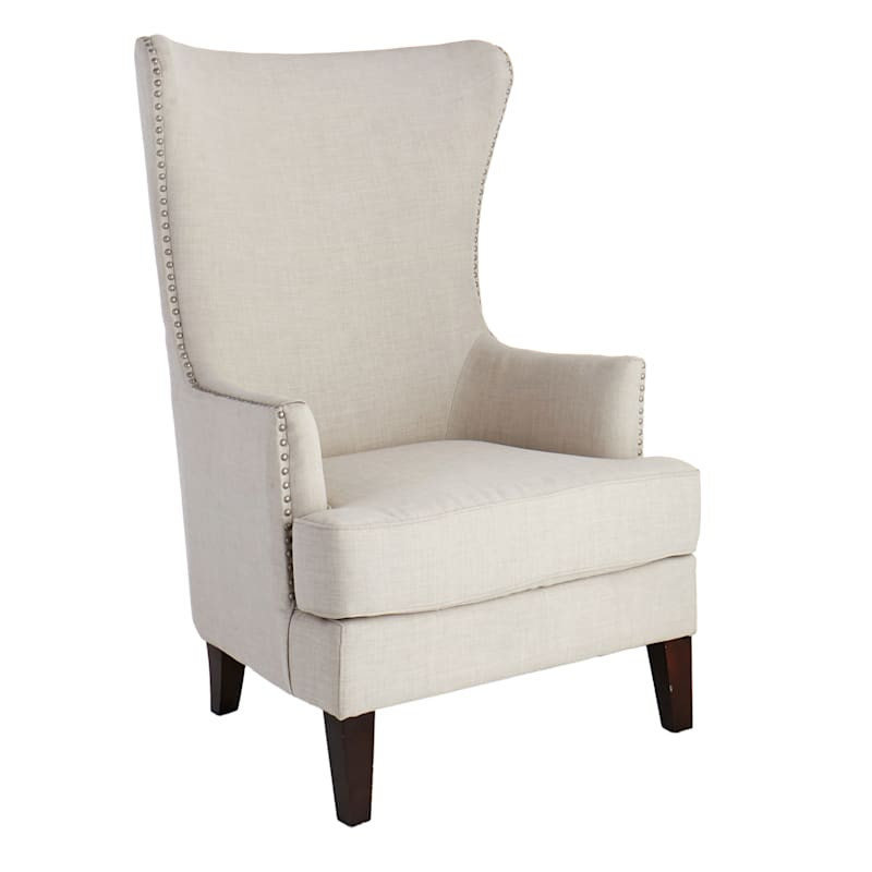 Kori Accent Chair, Taupe | At Home