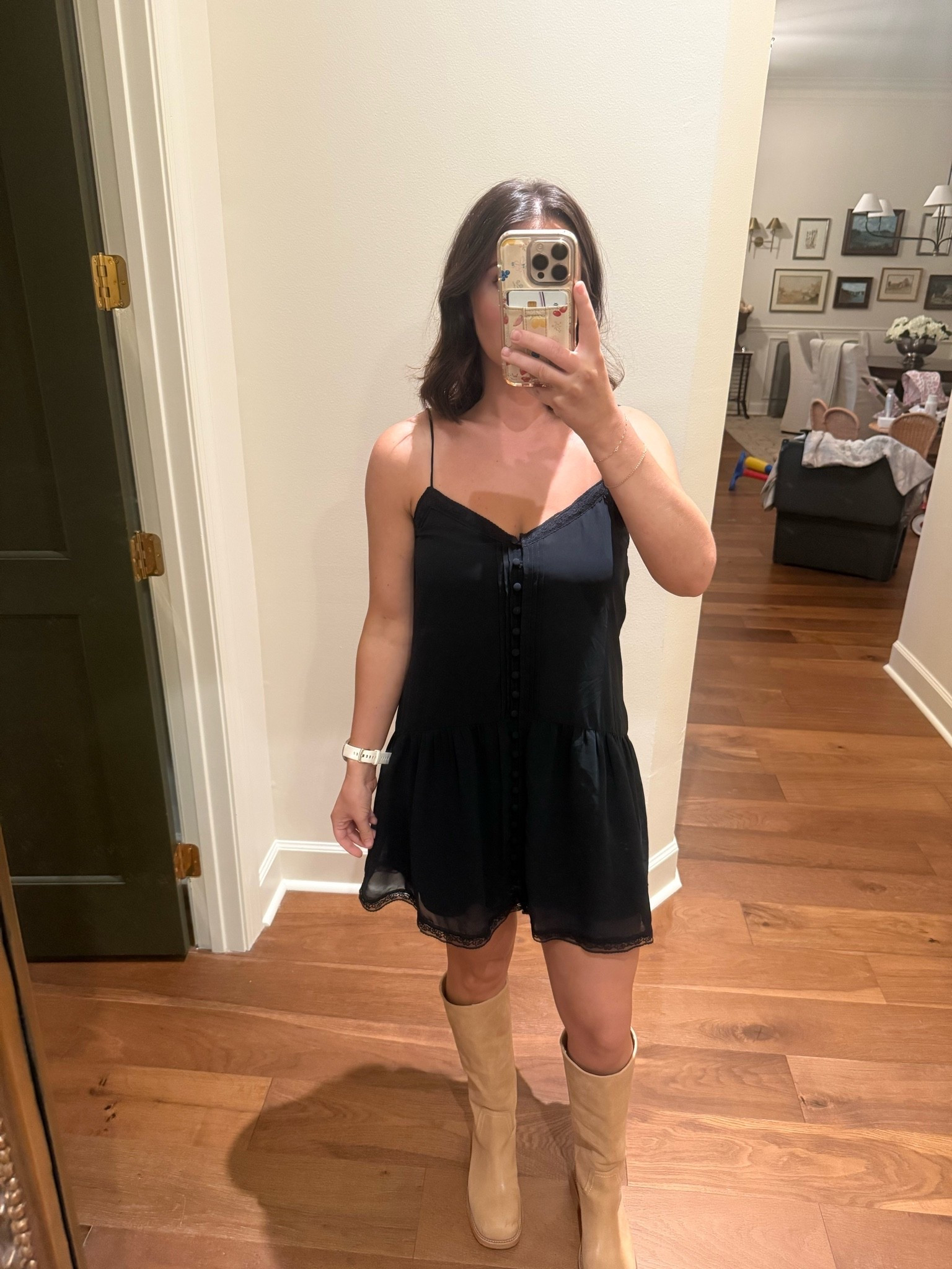 Small in dress!