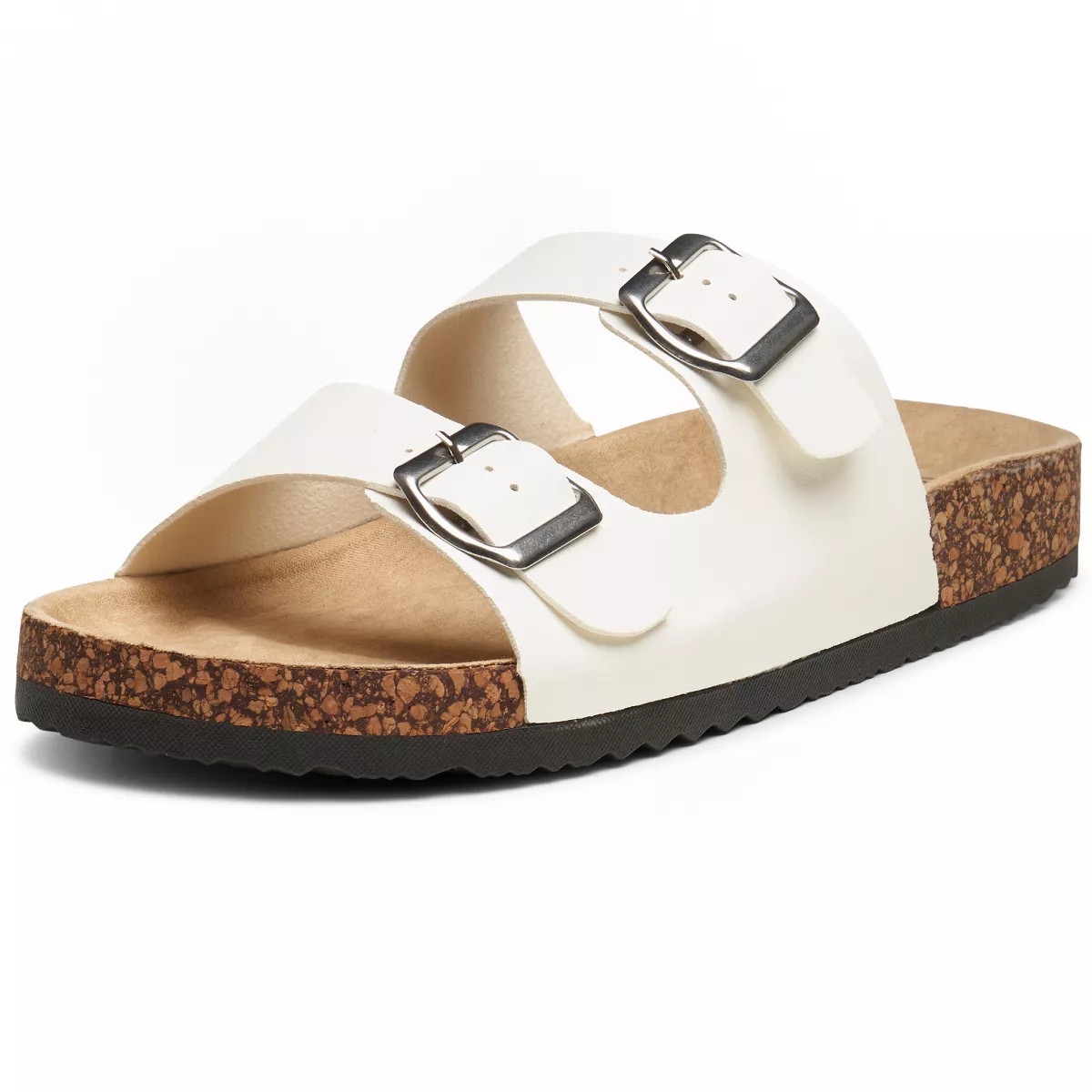 Alpine Swiss Womens Casual Double Strap Slide Sandals | Target
