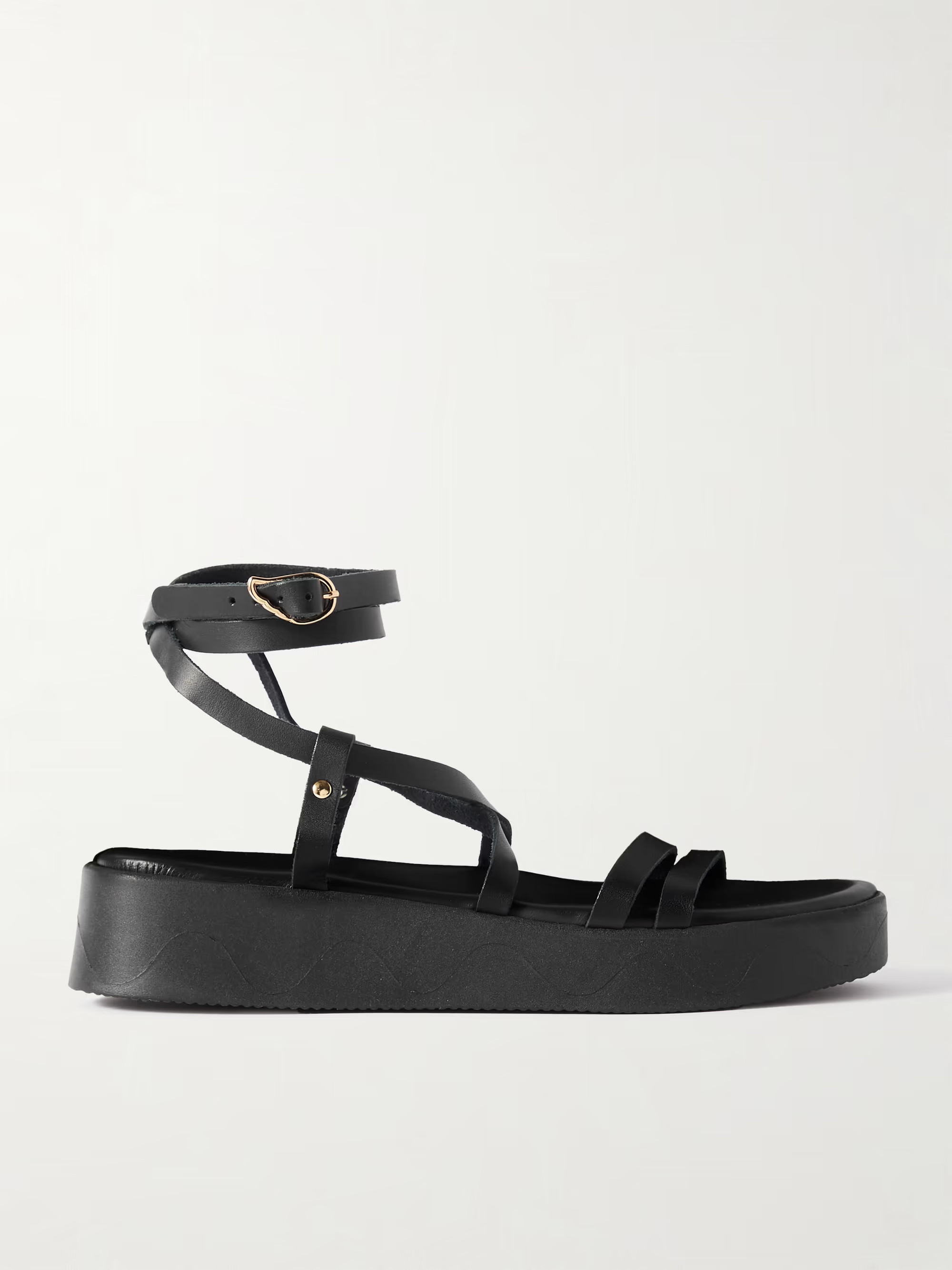 Aristea leather platform sandals | NET-A-PORTER (US)