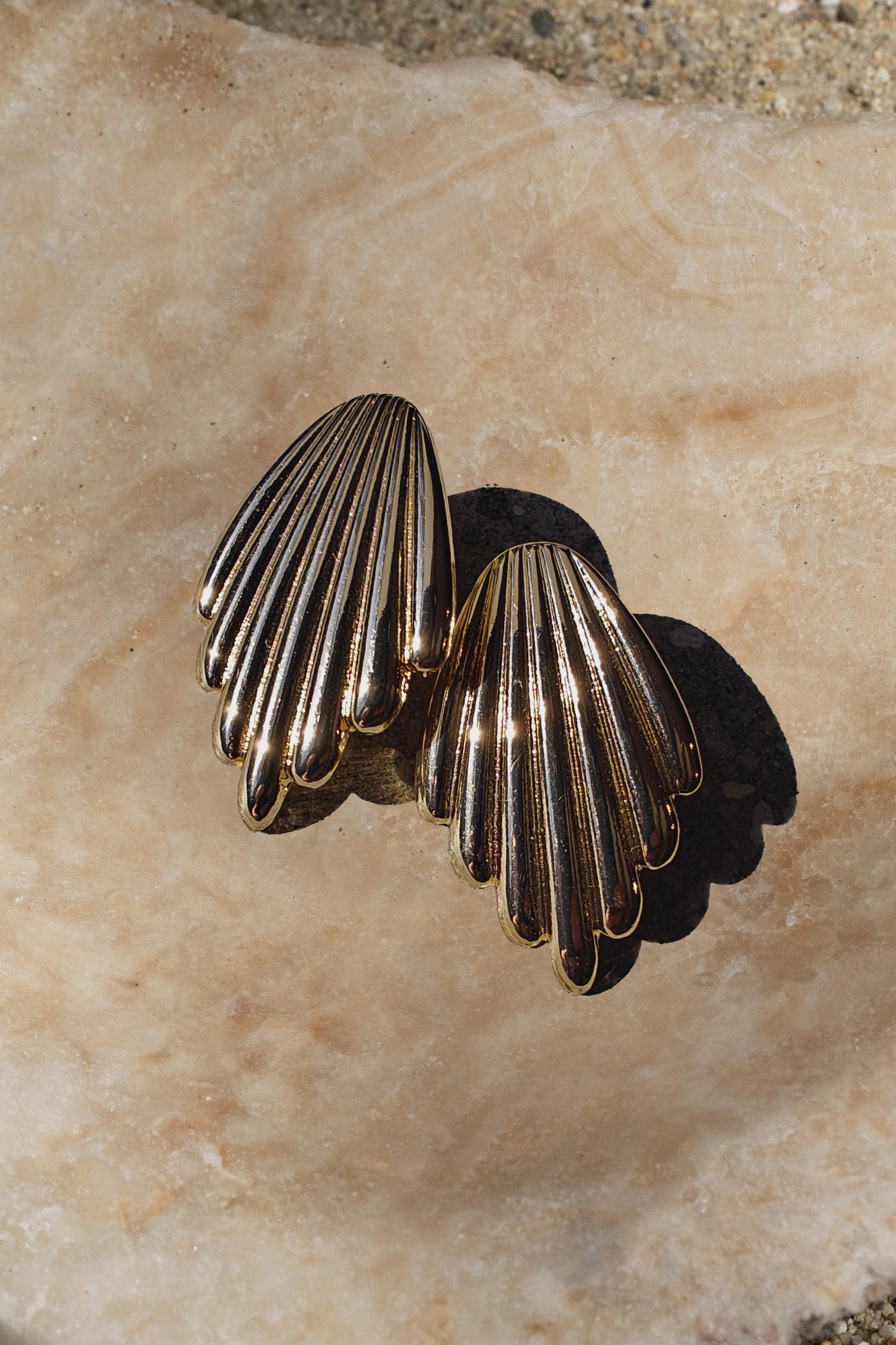 Gold Baha Earrings | JLUXLABEL