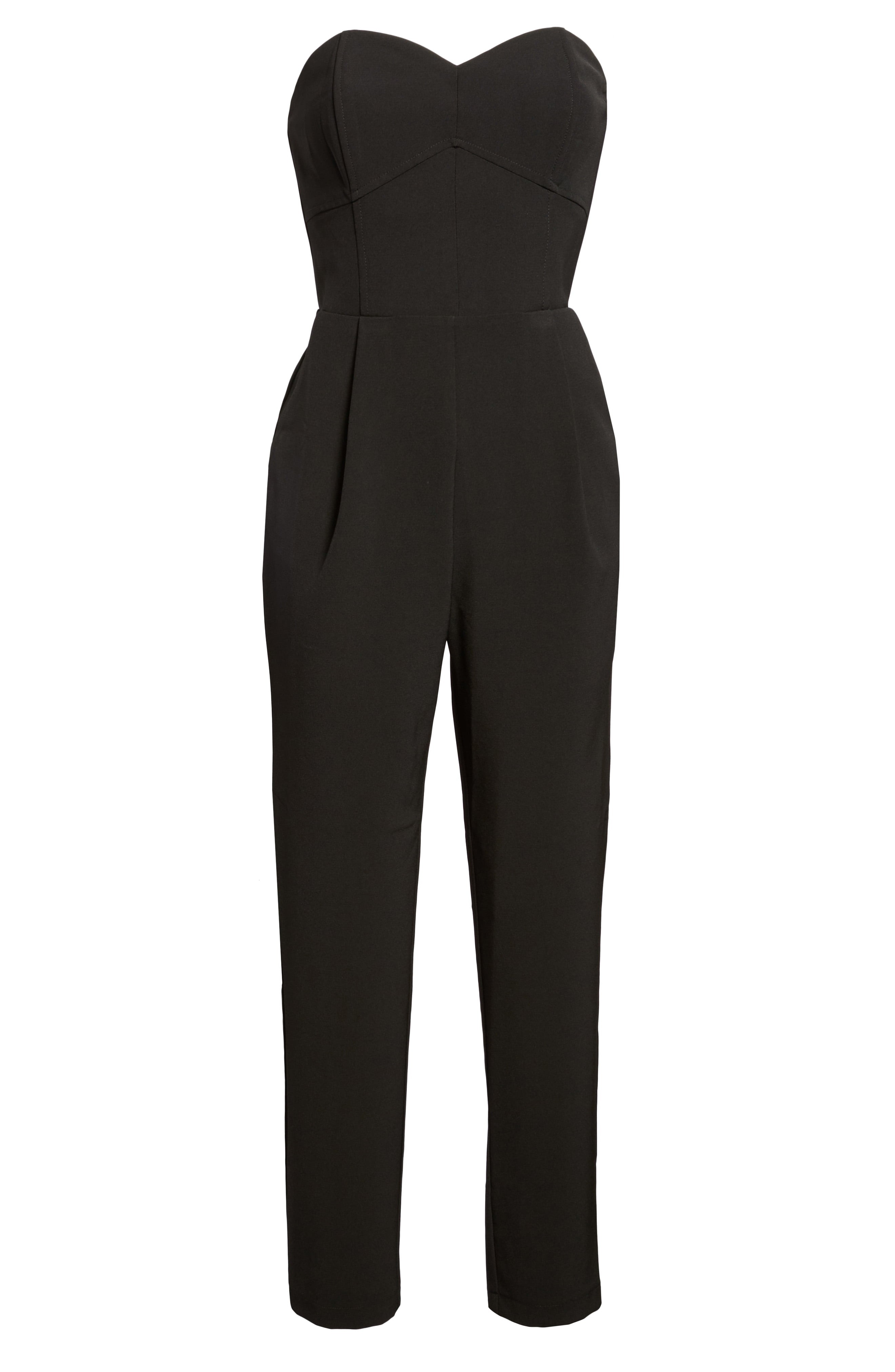 Strapless Slim Leg Jumpsuit | Nordstrom