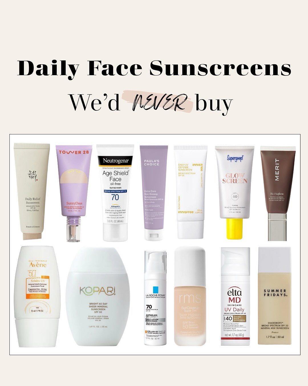That “protective” sunscreen you use every day might be doing more harm than good. 

Most conventional sunscreens - even ones labeled “dermatologist-approved” - contain oxybenzone, octinoxate, and other chemical UV filters that can disrupt hormones, cause skin irritation, and damage coral reefs. Some lip and face sunscreens also contain synthetic  fragrance, parabens, and silicones, which can clog pores and absorb directly into your bloodstream.

A truly non-toxic sunscreen should rely on mineral-based protection like non-nano zinc oxide or titanium dioxide, offering broad-spectrum coverage without harmful chemicals. These minerals sit on top of your skin, reflecting UV rays safely instead of absorbing them.

Look for formulas with clean, hydrating ingredients like aloe vera, shea butter, coconut oil, jojoba oil, and vitamin E - safe for both you and the planet.

Better swaps:
- @acurebeauty 
- @solarasuncare 
- @primallypure (use code THEWELLNESSEDIT10
on your next order)
- @lovesunbody 
- @kinfield 
- @koraorganics 
- @crunchicollection 
- @dimebeautyco 
- @babobotanicals