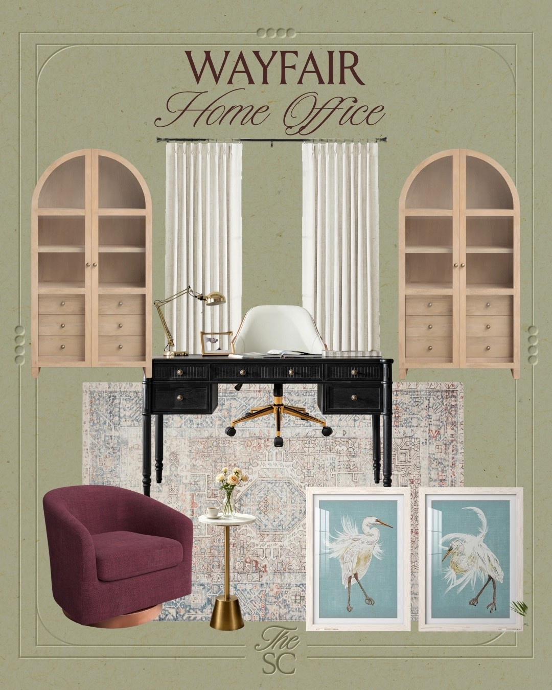 Home office inspo! All from Wayfair!

#LTKHome #LTKdayinmylife #LTKvlog
