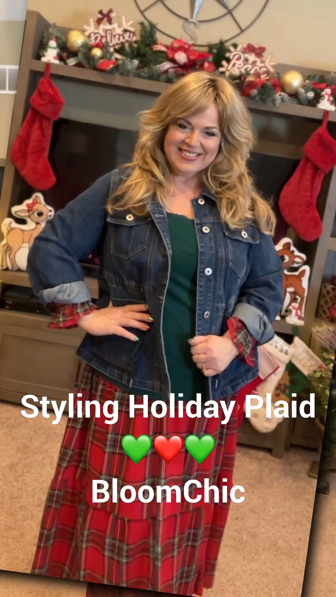 Styling Holiday Plaid this season 🎄
I’m showing everything in size 1X 14/16 💞

#bloomchic #bloomchicdress #holidayplaid

#LTKSeasonal #LTKHoliday #LTKPlusSize