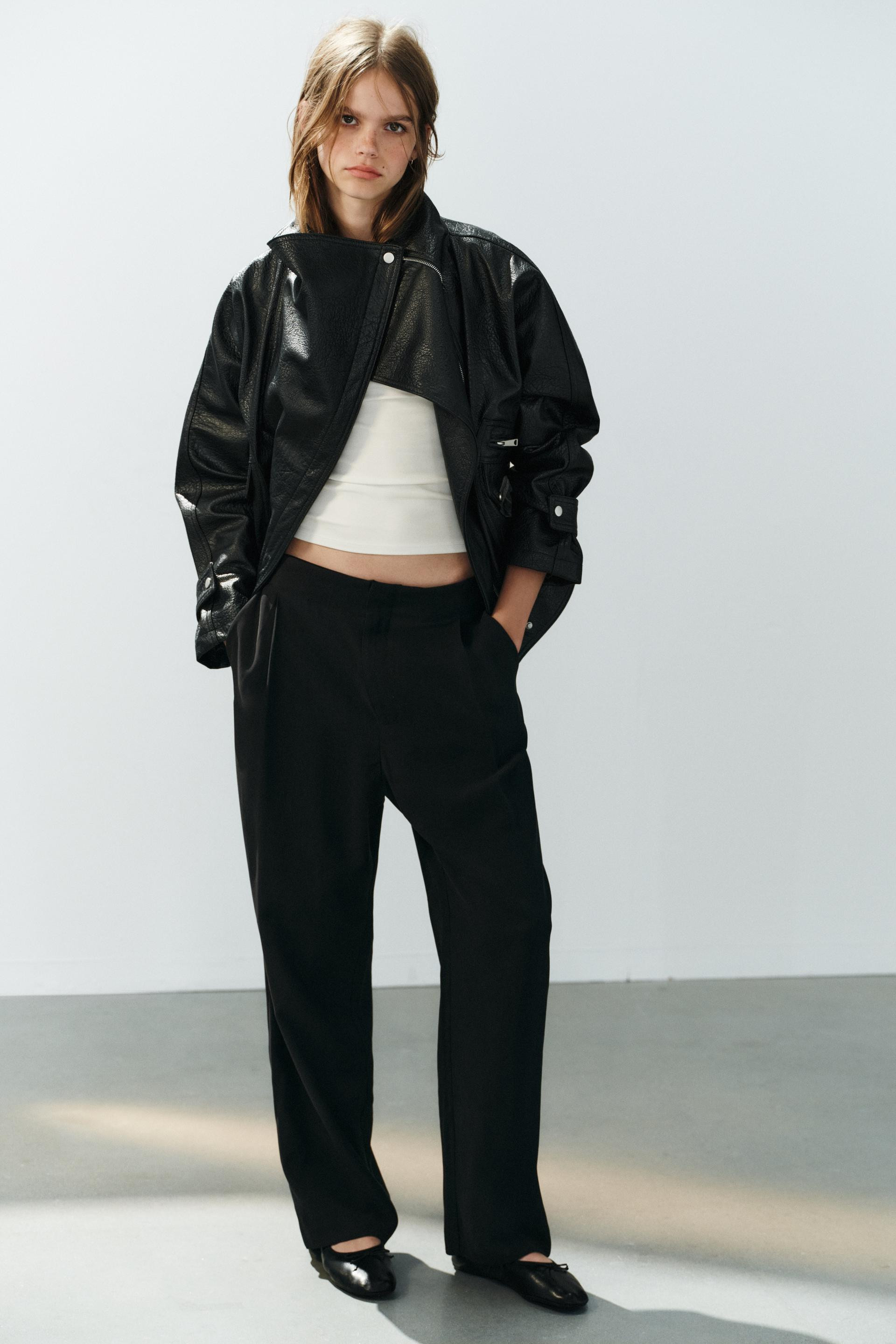 Zara - Pleated Pants - Women - Vanilla - Women | Zara US