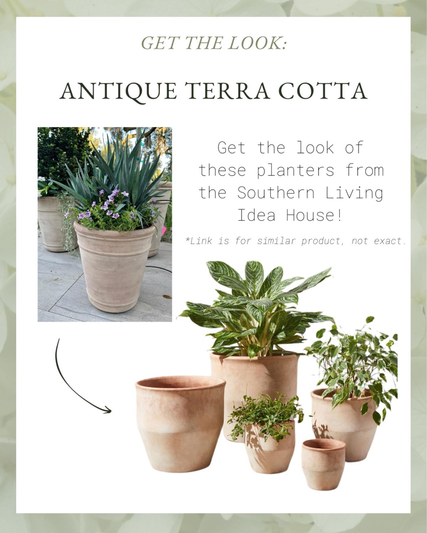 Get the look of the Vietnamese unglazed planters from the Southern Living Idea House! Please note: linked planters are not an exact match to the idea house example.

#LTKHome #LTKStyleTip #LTKSeasonal