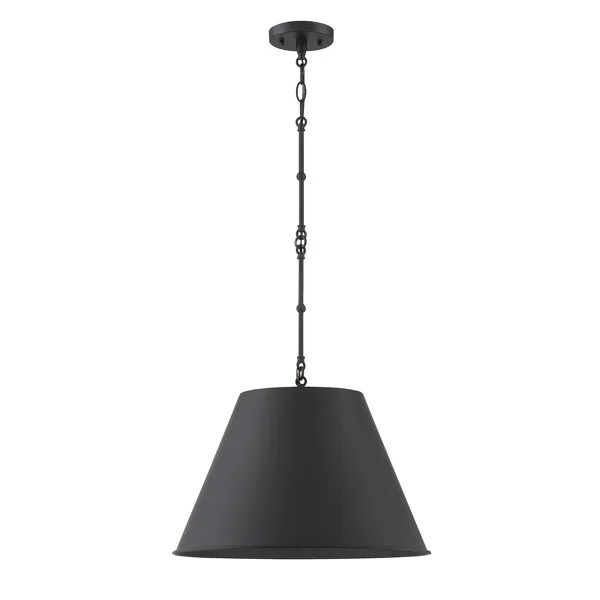 Nadeau 1-Light Single Cone Pendant | Wayfair North America