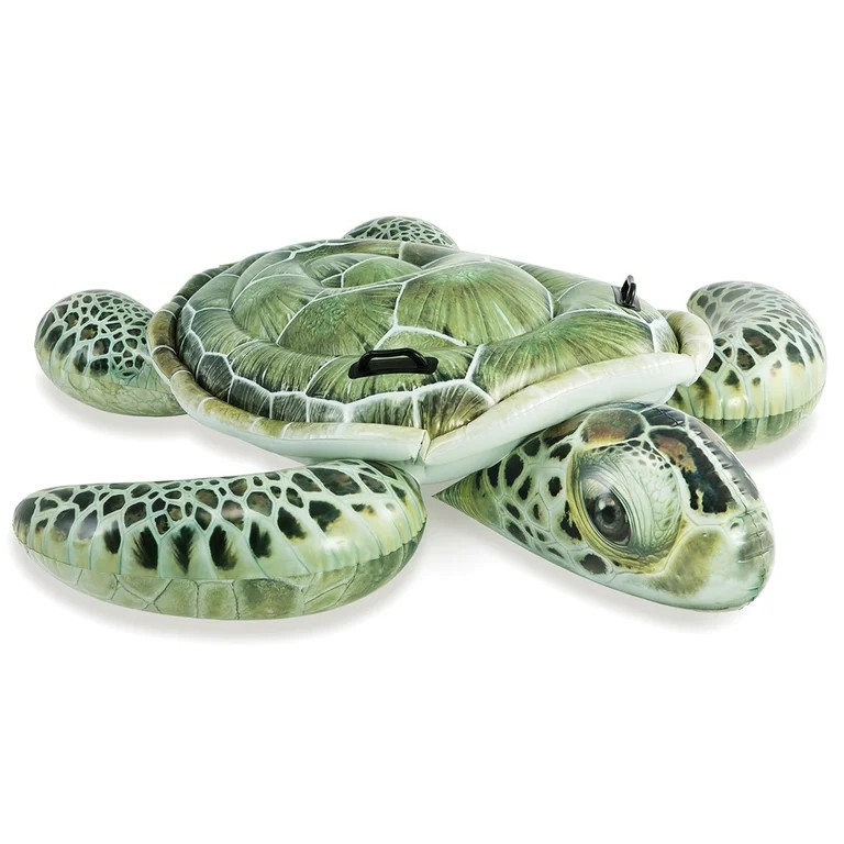 Realistic SeaTurtle 75 x 67" Inflatable Water Float, Kids Ages 3+ | Walmart (US)