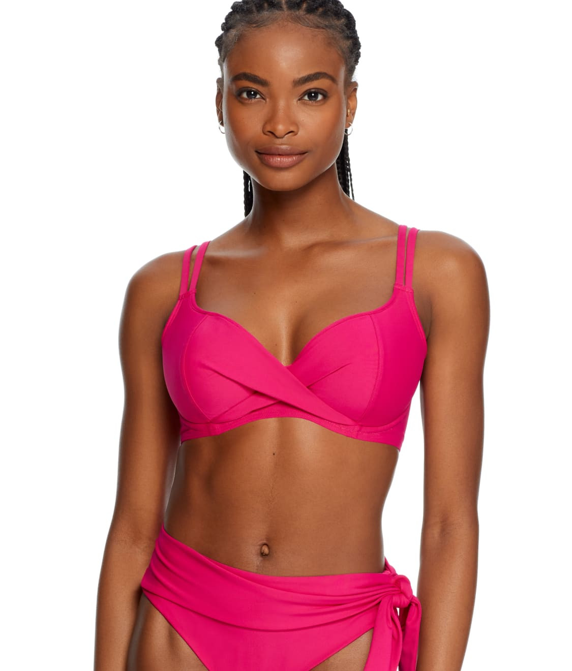 Hibiscus Wrap Bikini Top | Bare Necessities