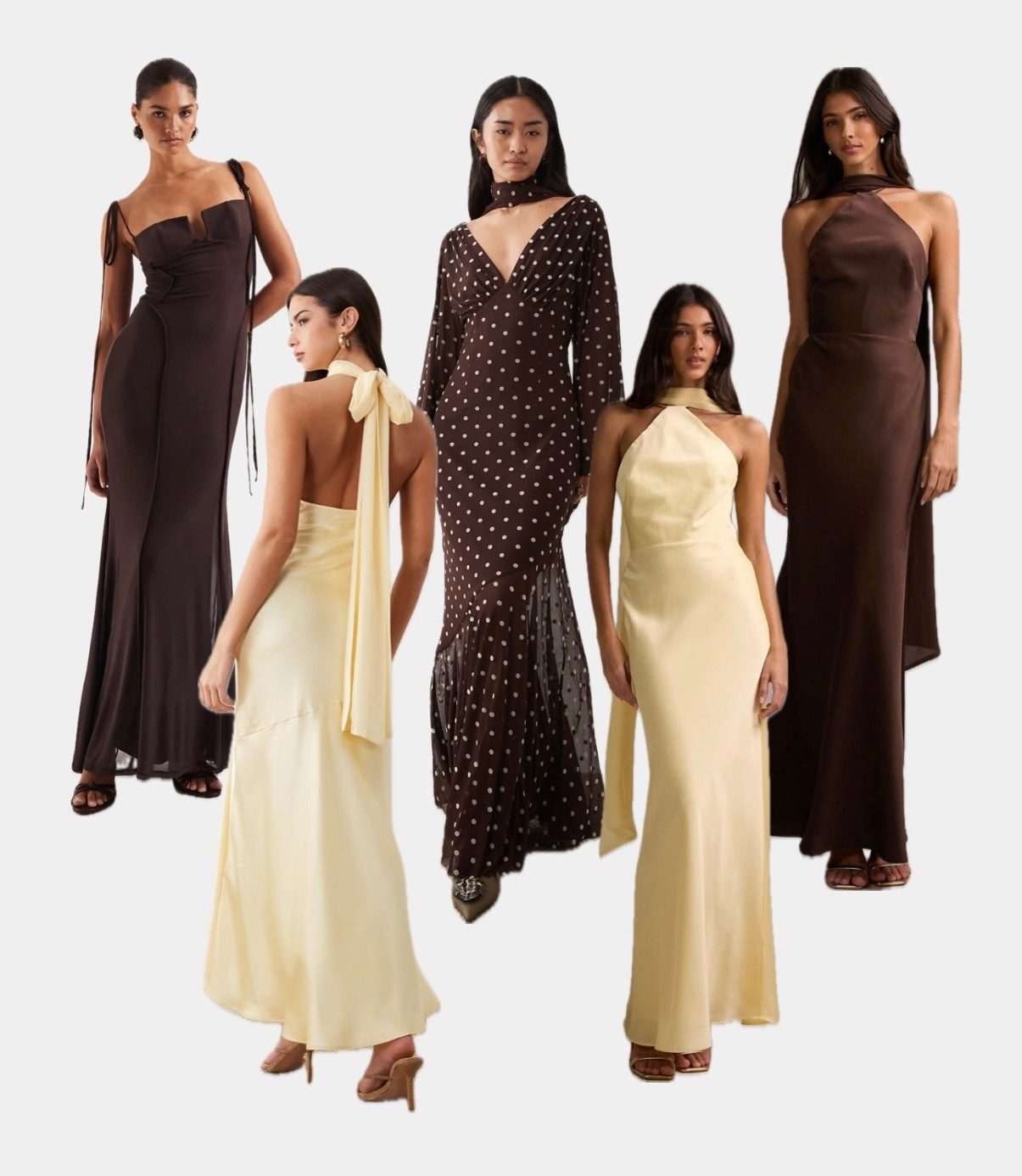 wedding guest dresses🤎💛 

#LTKdresses #LTKwedding #LTKuk