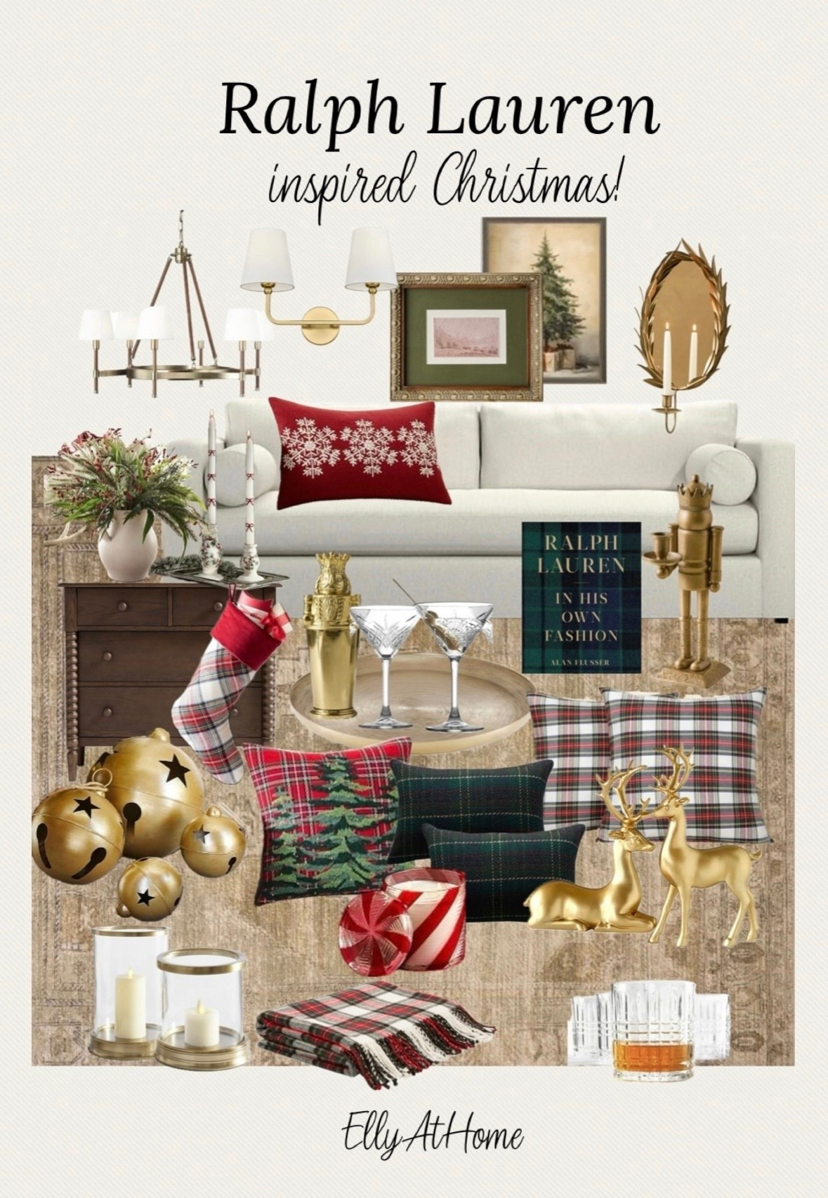 Many selections on sale! Ralph Lauren inspired classic Christmas home! Shop throw pillows, blankets, holiday decor, artwork, lighting, sofa, area rug, glassware + more Christmas styling!

#LTKHoliday #LTKSaleAlert #LTKHome
