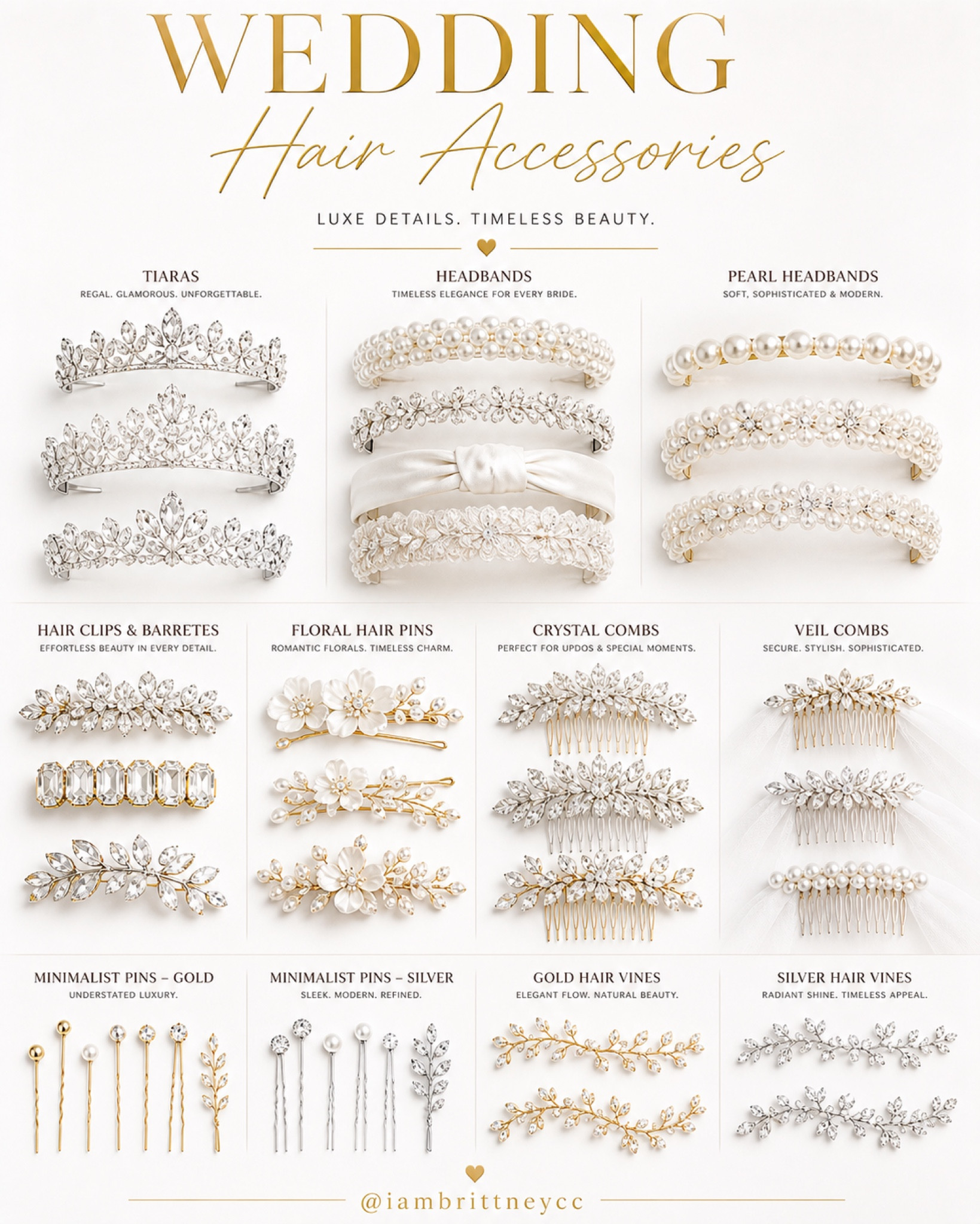 Wedding Hair Accessories 

#LTKWedding