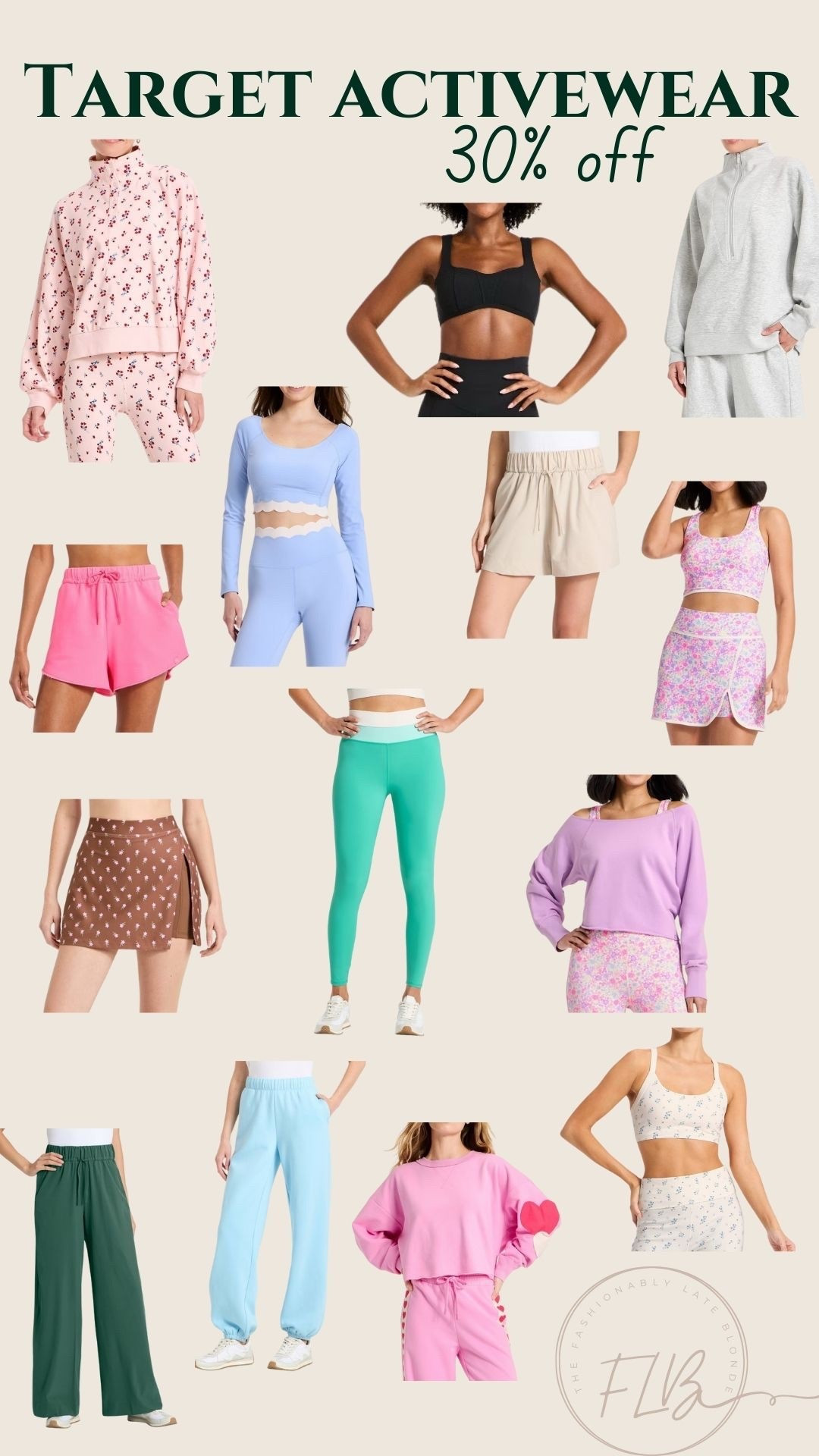All activewear is 30% off at target through Saturday! 


Activewear, spring style, casual wear, leggings, sports bra, workout top, workout pants, athletic shortss

#LTKootd #LTKActive #LTKSaleAlert