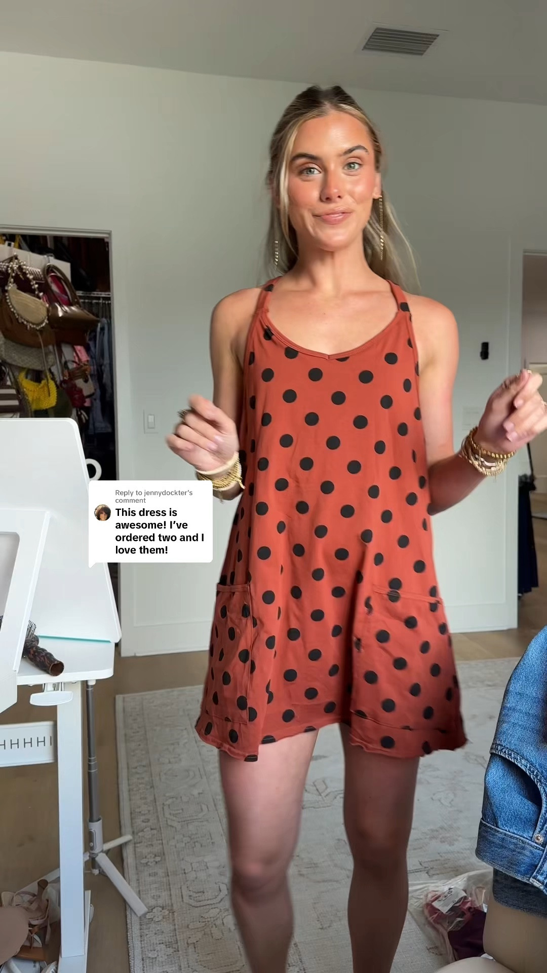 Amazon size XS Lianlive Women Polka Dot Athletic Dress with Built-in Shorts Summer Sleeveless Tennis Workout Mini Dress Romper with Pockets

#LTKootd #LTKActive #LTKSaleAlert